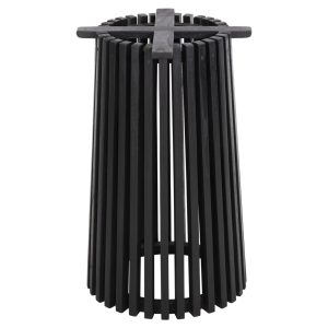 ΒΑΣΗ ΤΡΑΠΕΖΙΟΥ ΕΣΩΤ.ΧΩΡΟΥ ΣΤΡΟΓΓΥΛΗ FRANTZ HM9459.12 MINDI ΞΥΛΟ ΣΕ ΜΑΥΡΟ ΧΡΩΜΑ Φ45x74Yεκ.