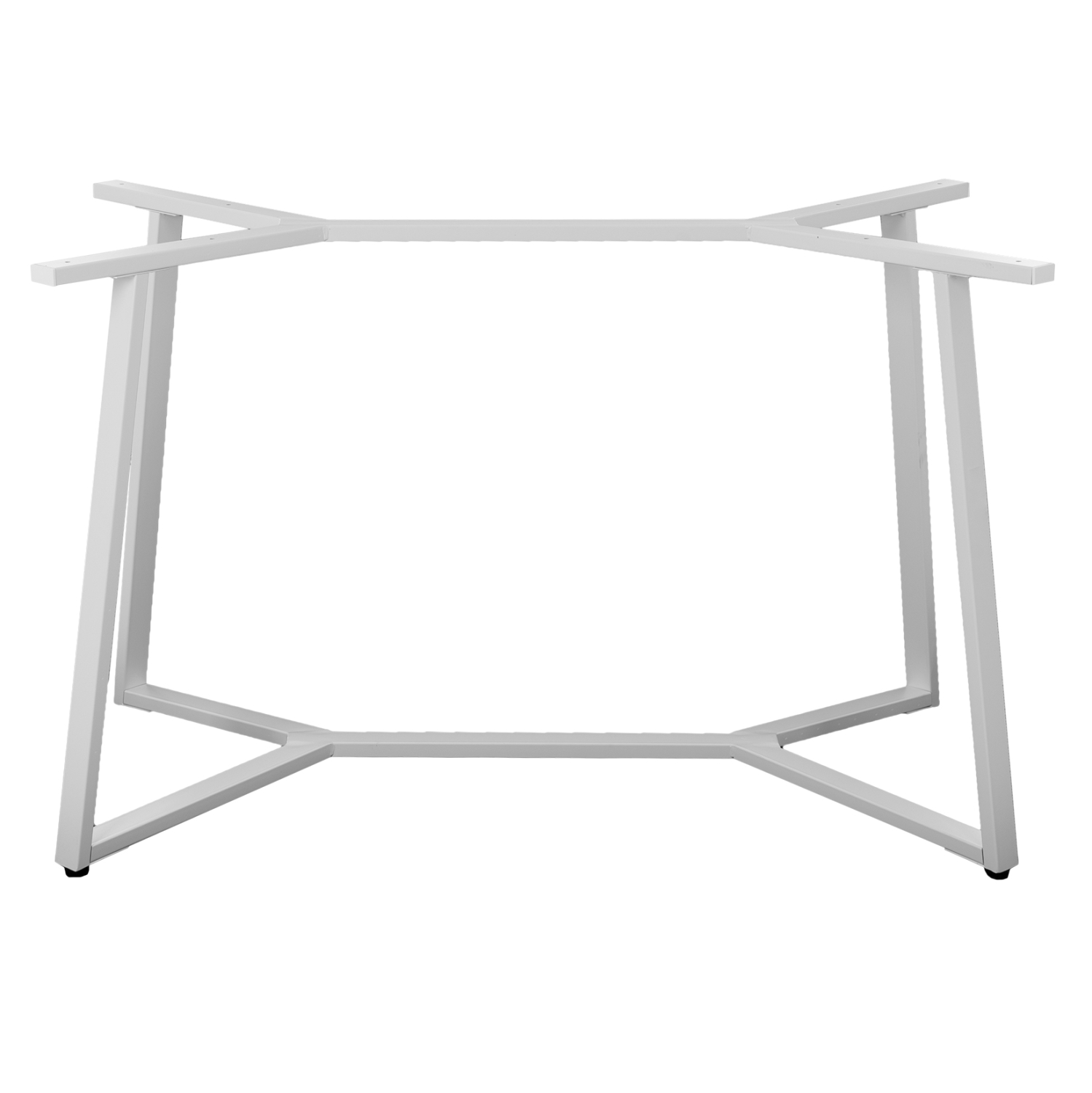 ΒΑΣΗ ΤΡΑΠΕΖΙΟΥ ΛΕΥΚΗ ΜΕΤΑΛΛΙΚΗ HM471.02 111X60X71Υ εκ. - Image 3