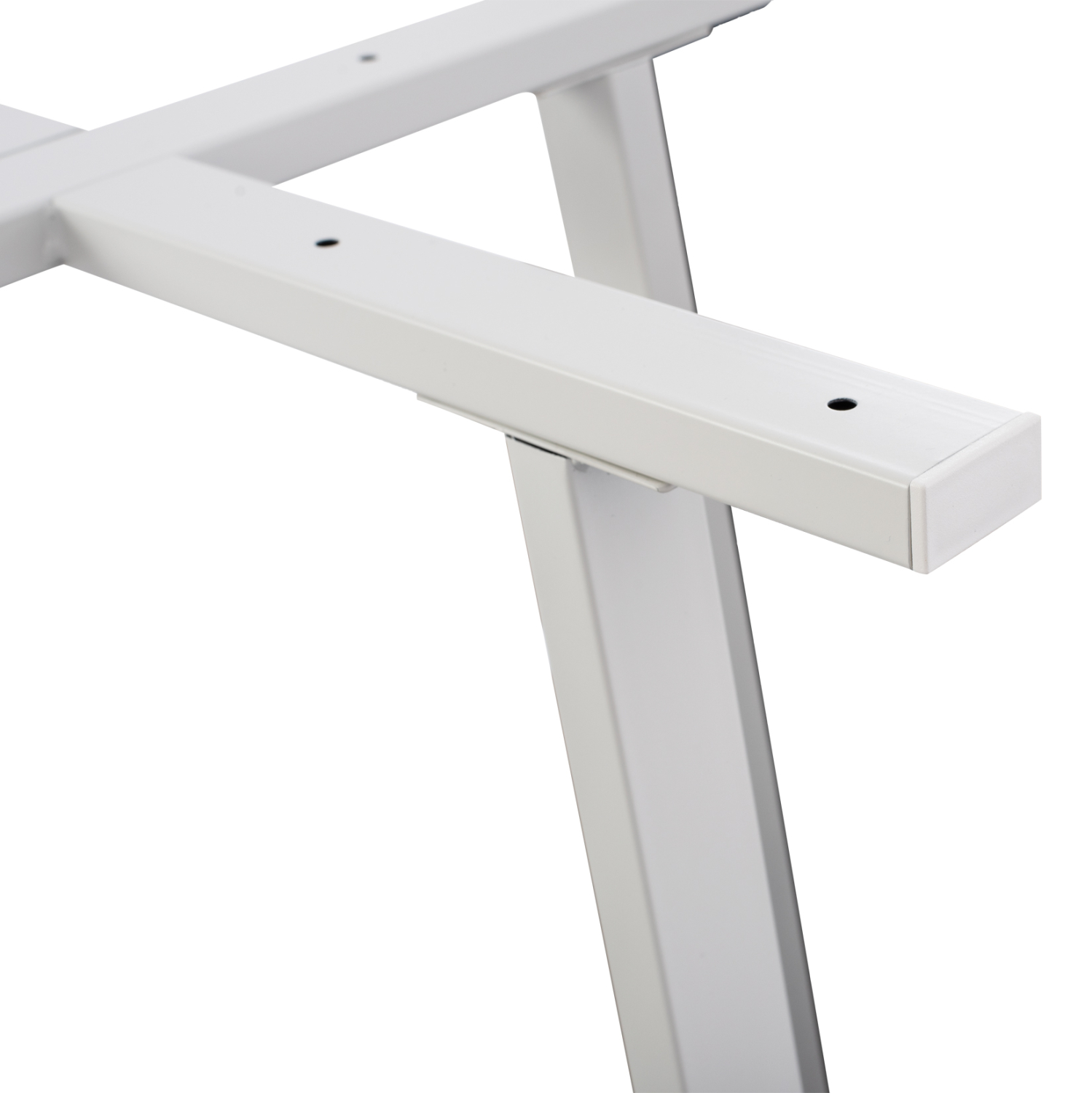 ΒΑΣΗ ΤΡΑΠΕΖΙΟΥ ΛΕΥΚΗ ΜΕΤΑΛΛΙΚΗ HM470.02 60x60x72 εκ. - Image 3