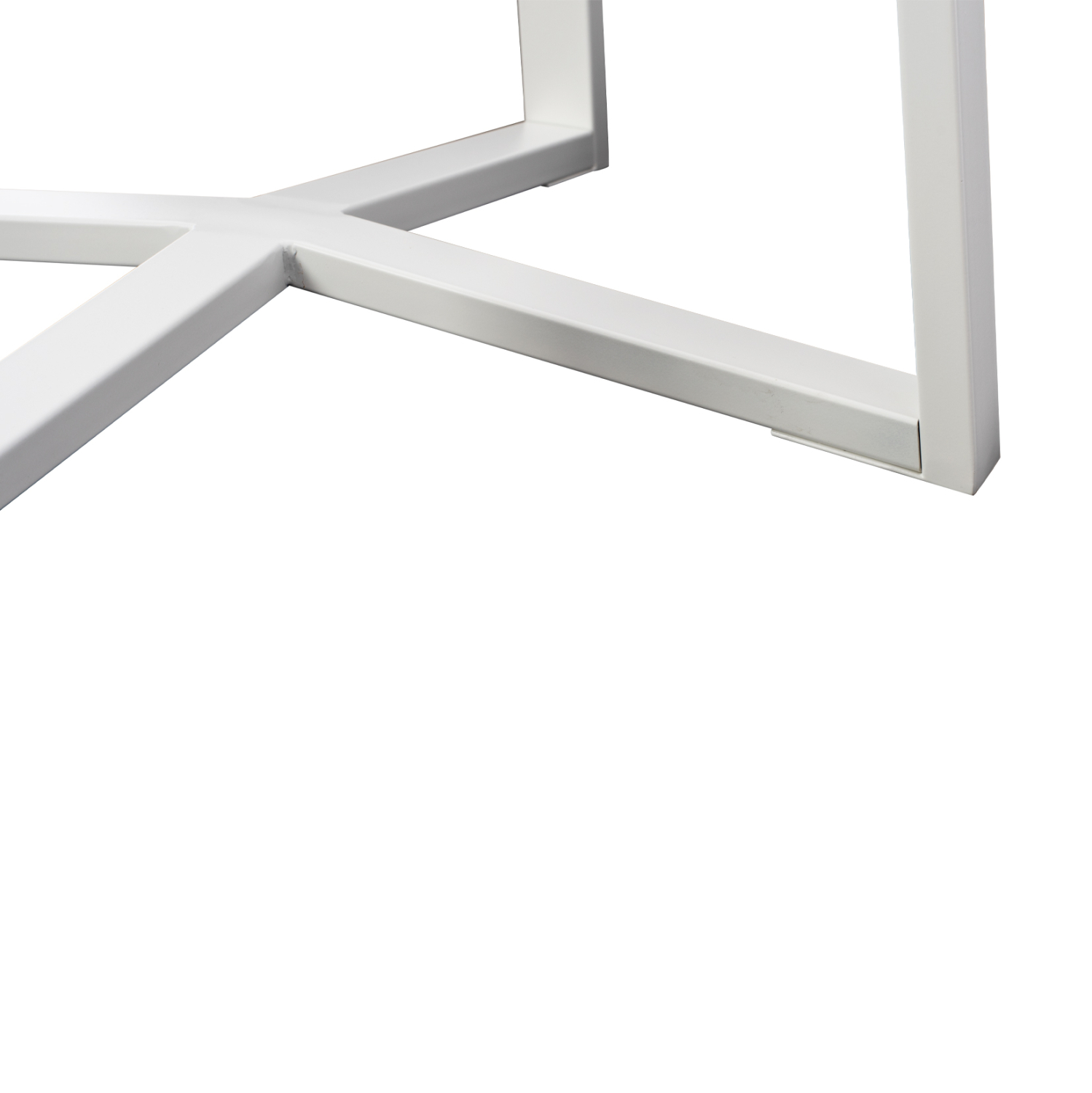 ΒΑΣΗ ΤΡΑΠΕΖΙΟΥ ΛΕΥΚΗ ΜΕΤΑΛΛΙΚΗ HM470.02 60x60x72 εκ. - Image 4