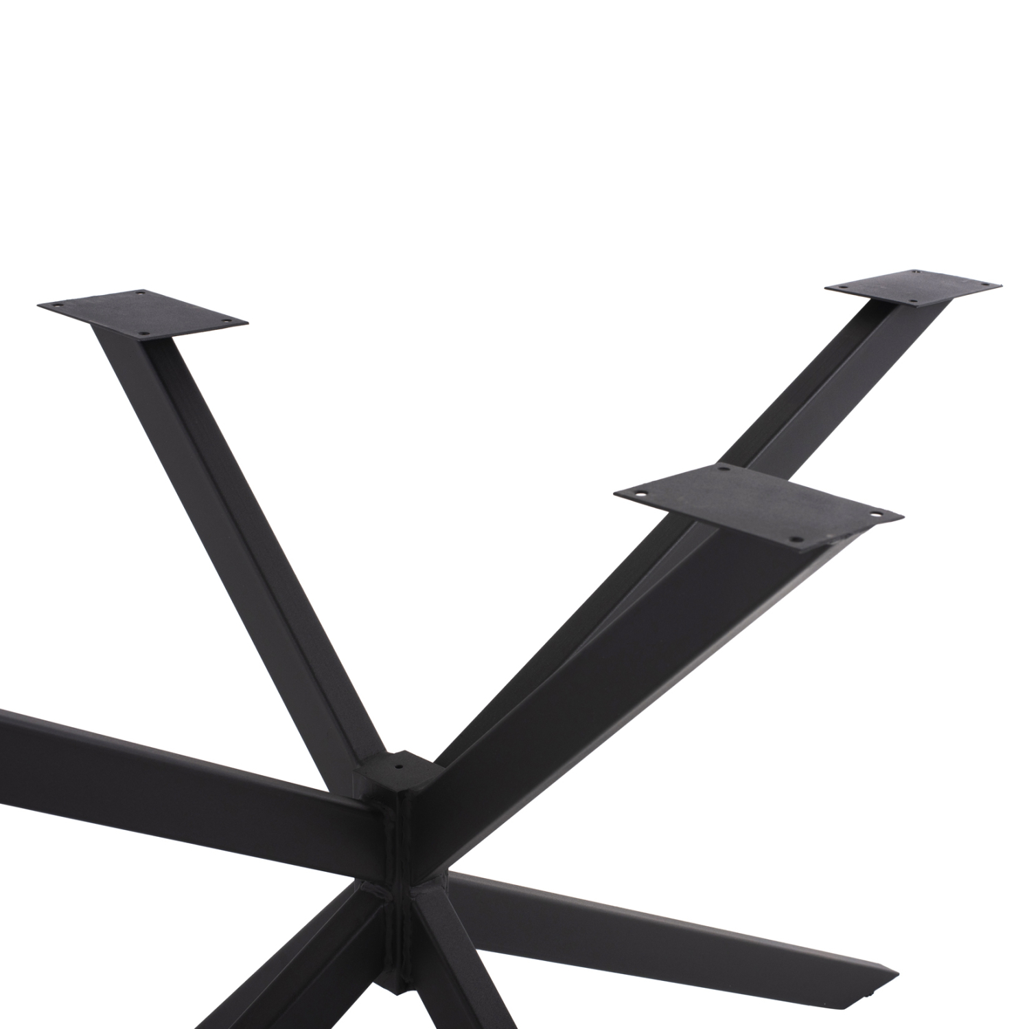 ΒΑΣΗ ΤΡΑΠΕΖΙΟΥ ΜΑΥΡΗ ΜΕΤΑΛΛΙΚΗ ΔΙΠΛΗ ΧΙΑΣΤΙ HM5917 110x63x72Υεκ. - Image 4