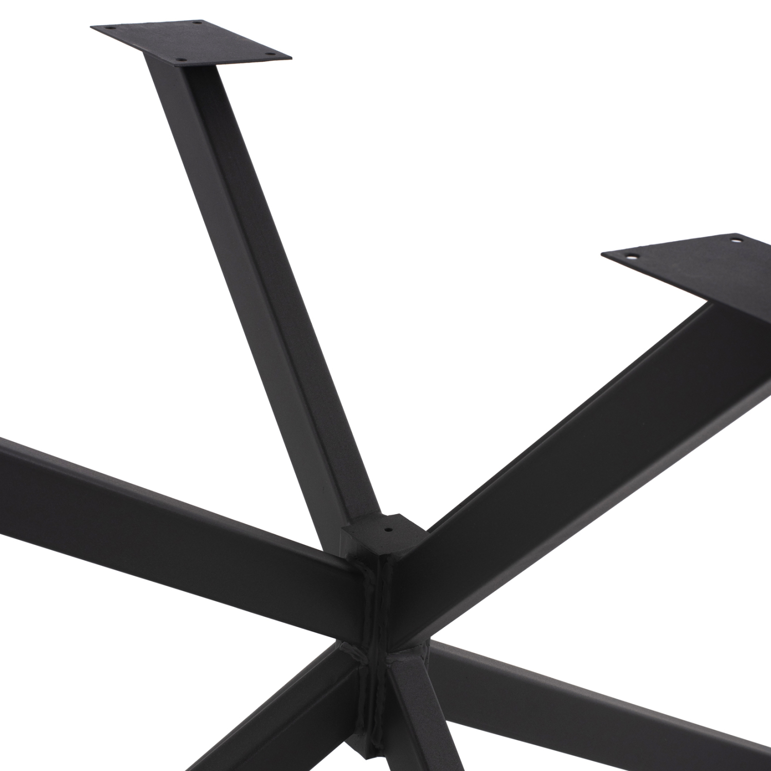 ΒΑΣΗ ΤΡΑΠΕΖΙΟΥ ΜΑΥΡΗ ΜΕΤΑΛΛΙΚΗ ΔΙΠΛΗ ΧΙΑΣΤΙ HM5917 110x63x72Υεκ. - Image 5