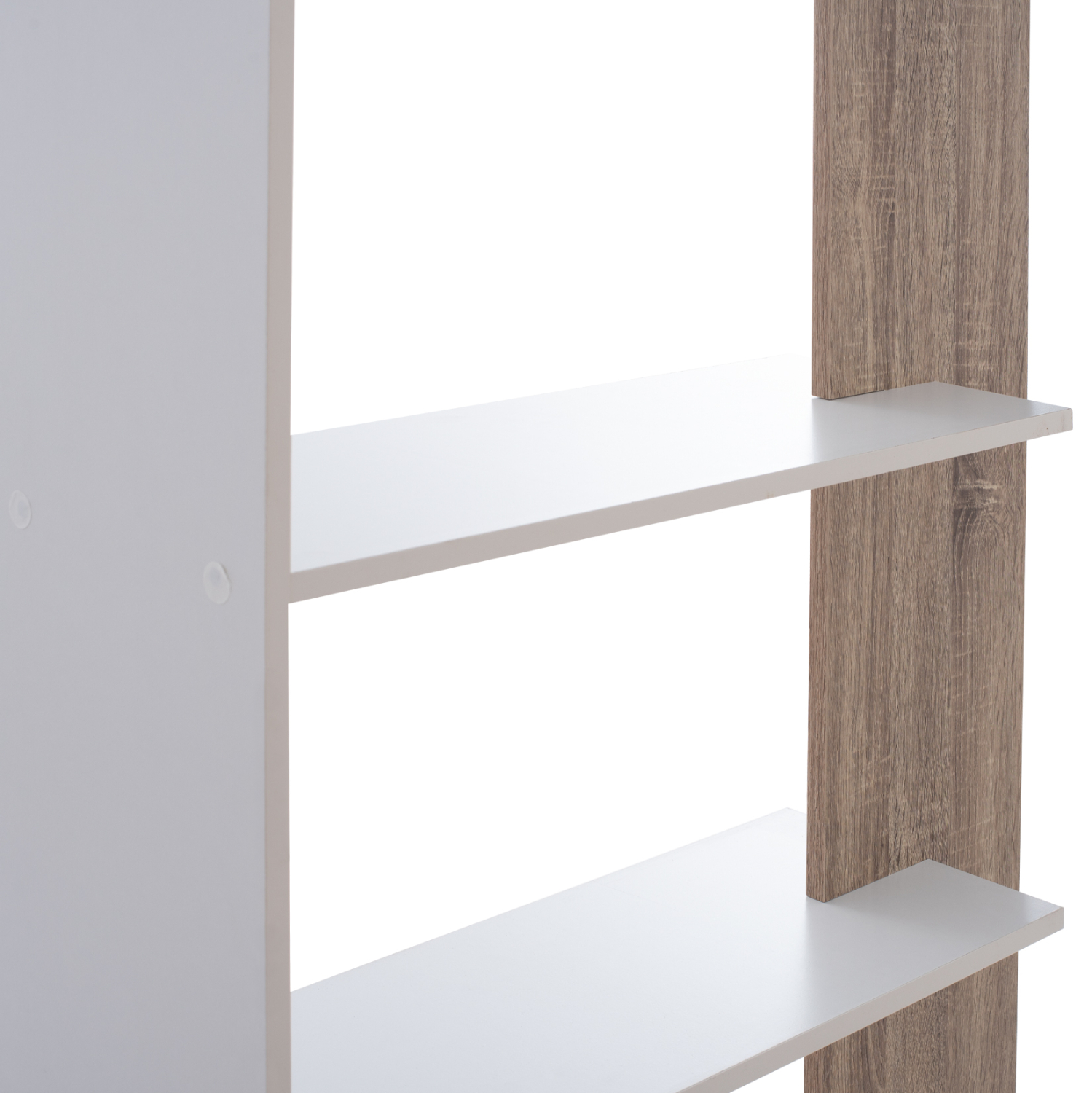 ΒΙΒΛΙΟΘΗΚΗ HARVEY HM8770 80X23X141 ΛΕΥΚΟ - Image 4