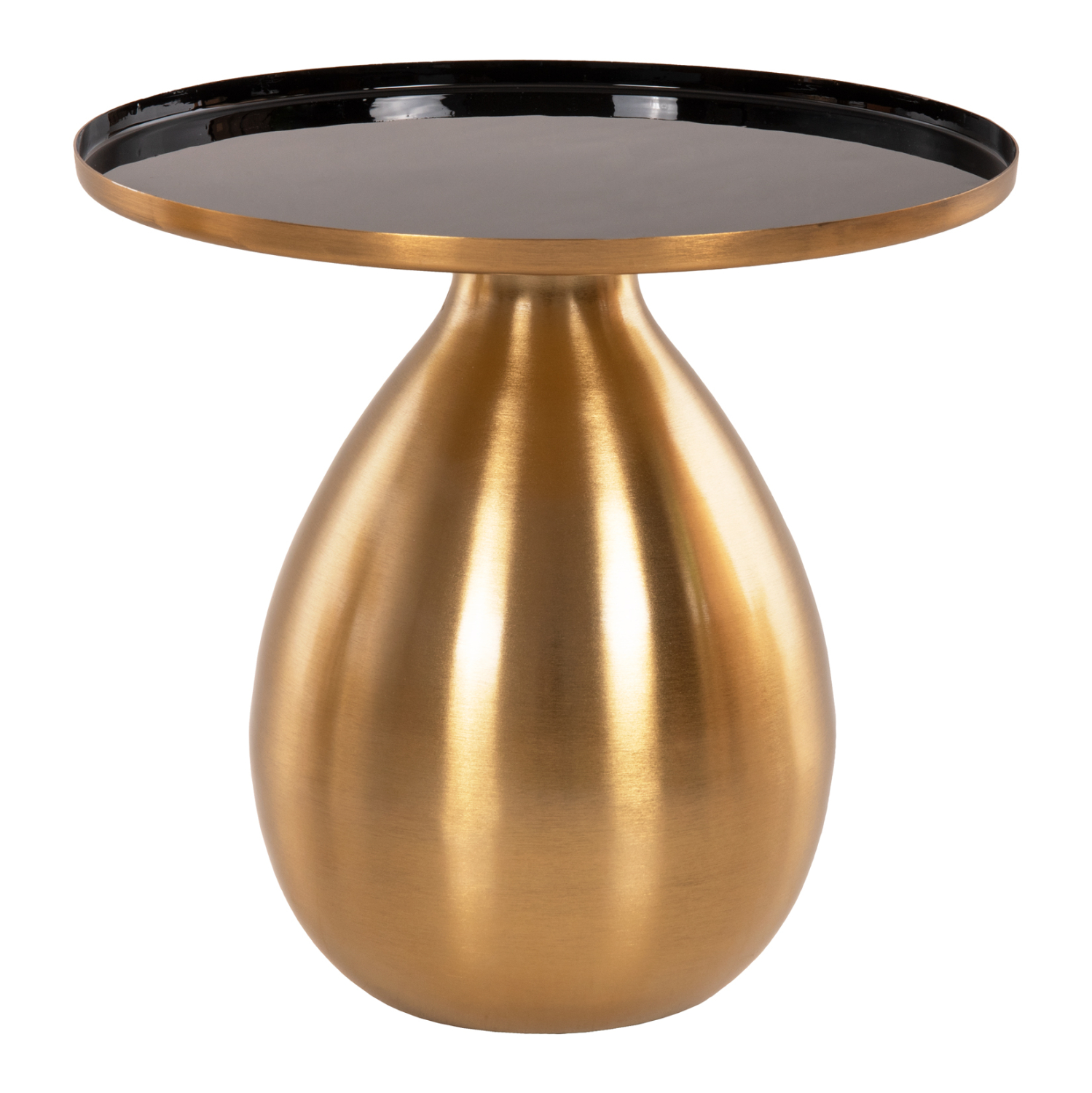 ΒΟΗΘΗΤΙΚΑ ΤΡΑΠΕΖΑΚΙΑ 2ΤΜΧ DEANNA HM9661 ΜΕΤΑΛΛΟ ΣΕ ΜΑΥΡΟ&ΧΡΥΣΟ Φ50,5 & Φ40,5εκ. - Image 3