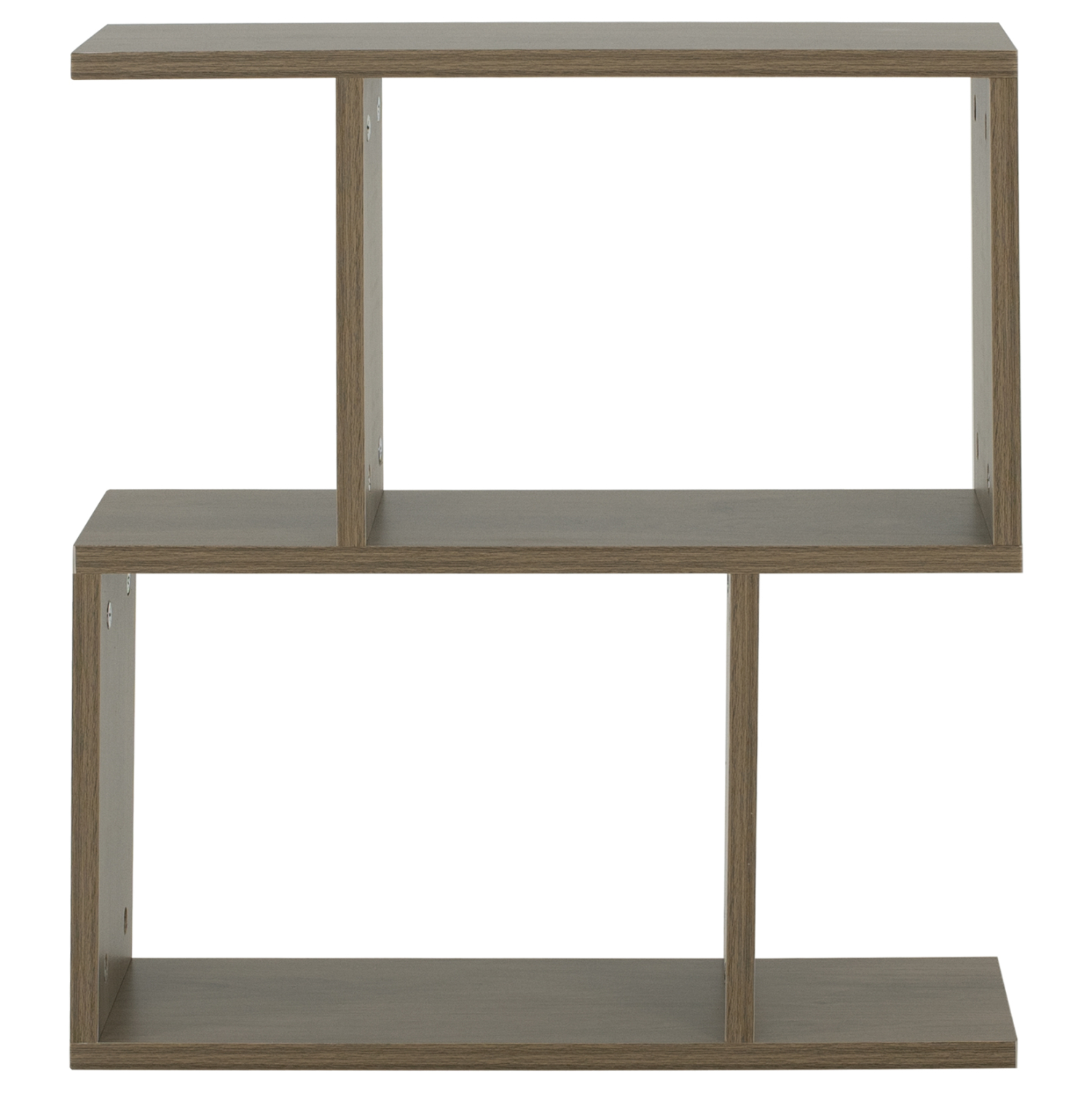 ΒΟΗΘΗΤΙΚΟ ΤΡΑΠΕΖΙ ΜΕ ΡΑΦΙΑ AMEER ΜΕΛΑΜΙΝΗ ΣΕ OLIVE GREY ΧΡΩΜΑ HM8881.12 50x17x56Υεκ. - Image 3