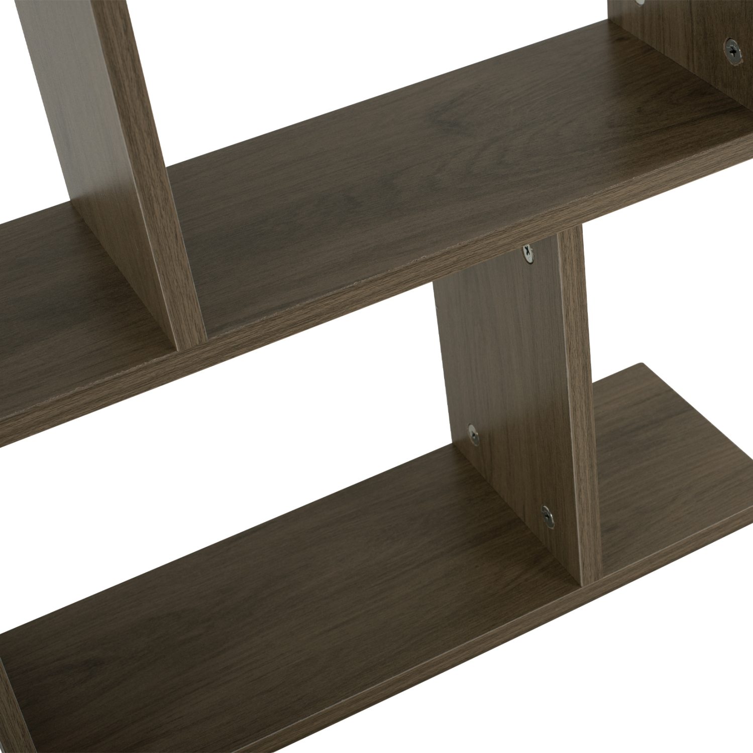 ΒΟΗΘΗΤΙΚΟ ΤΡΑΠΕΖΙ ΜΕ ΡΑΦΙΑ AMEER ΜΕΛΑΜΙΝΗ ΣΕ OLIVE GREY ΧΡΩΜΑ HM8881.12 50x17x56Υεκ. - Image 5