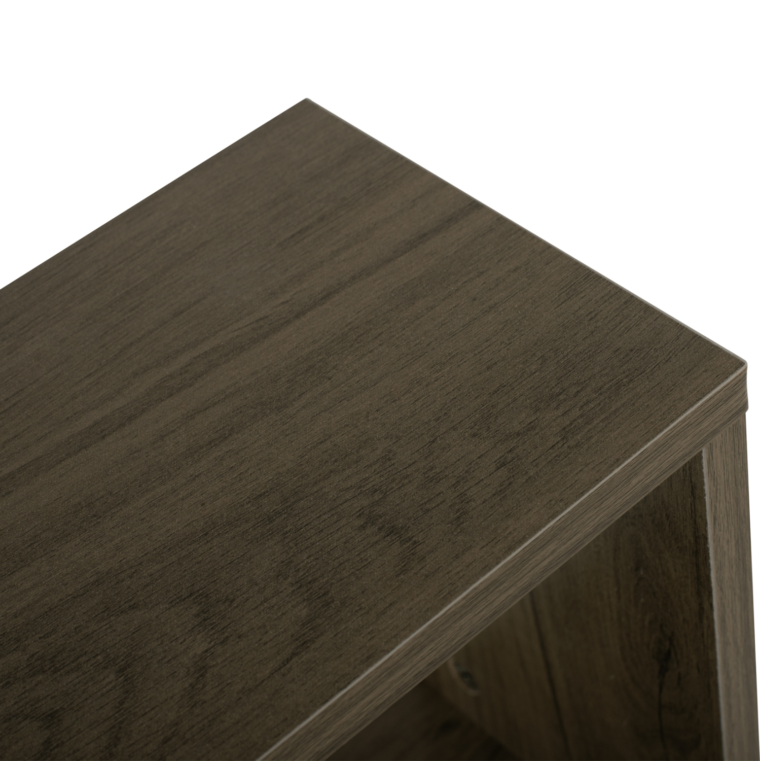 ΒΟΗΘΗΤΙΚΟ ΤΡΑΠΕΖΙ ΜΕ ΡΑΦΙΑ AMEER ΜΕΛΑΜΙΝΗ ΣΕ OLIVE GREY ΧΡΩΜΑ HM8881.12 50x17x56Υεκ. - Image 6