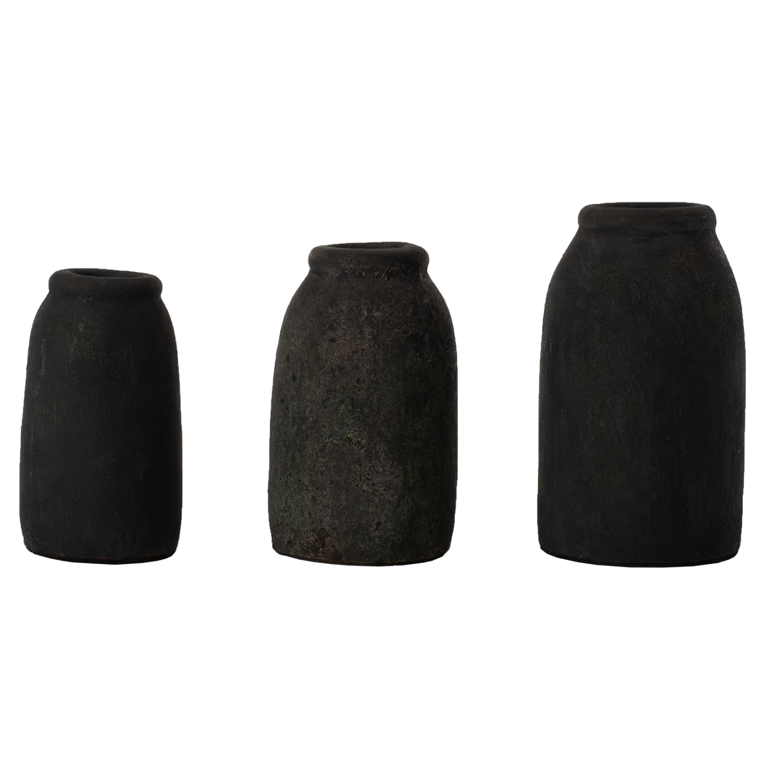 ΔΙΑΚΟΣΜΗΤΙΚA ΒΑΖA ΑΠΟ TERRACOTTA ΑΝΘΡΑΚΙ HM7711 - Image 5