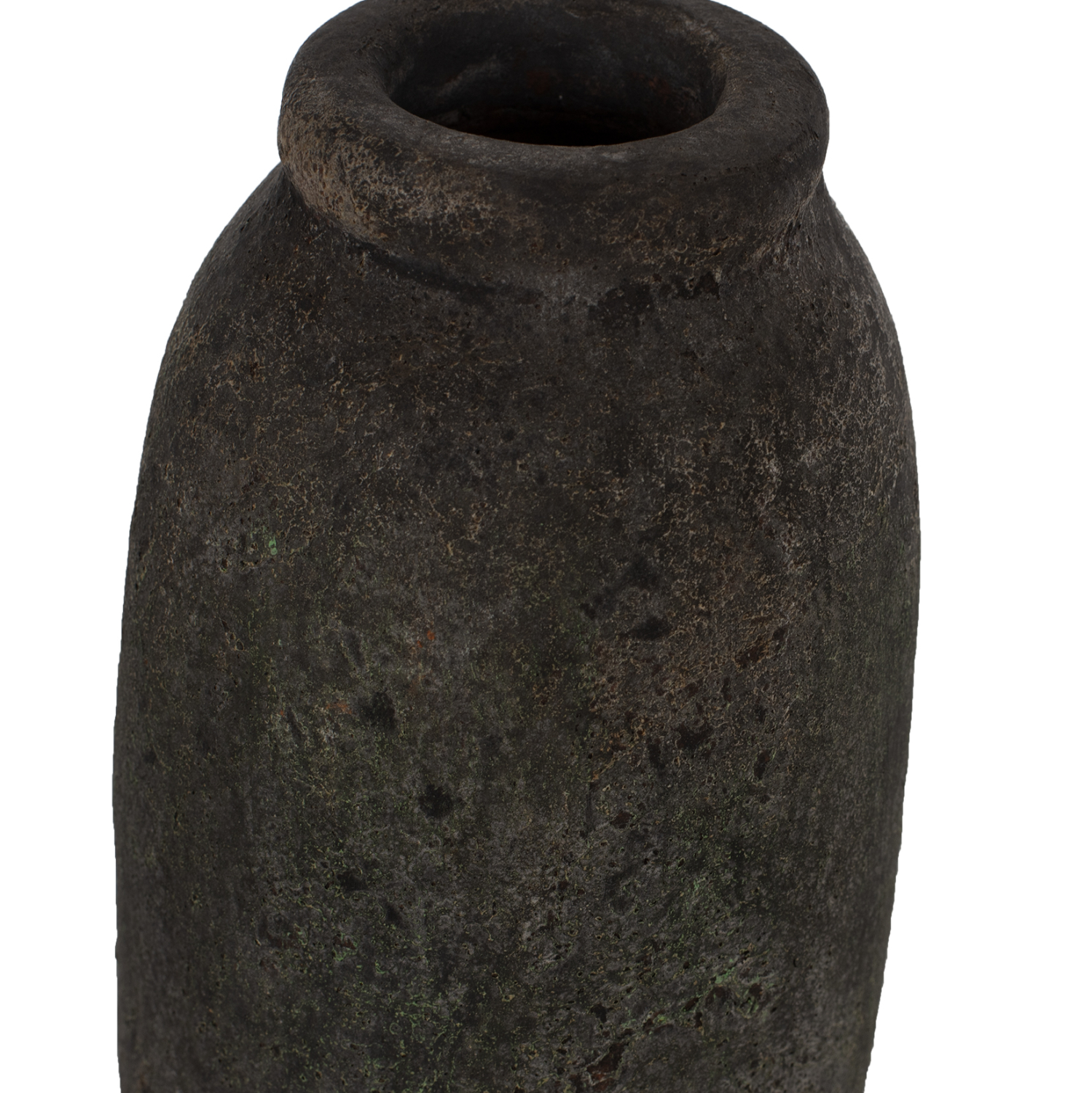 ΔΙΑΚΟΣΜΗΤΙΚA ΒΑΖA ΑΠΟ TERRACOTTA ΑΝΘΡΑΚΙ HM7711 - Image 7