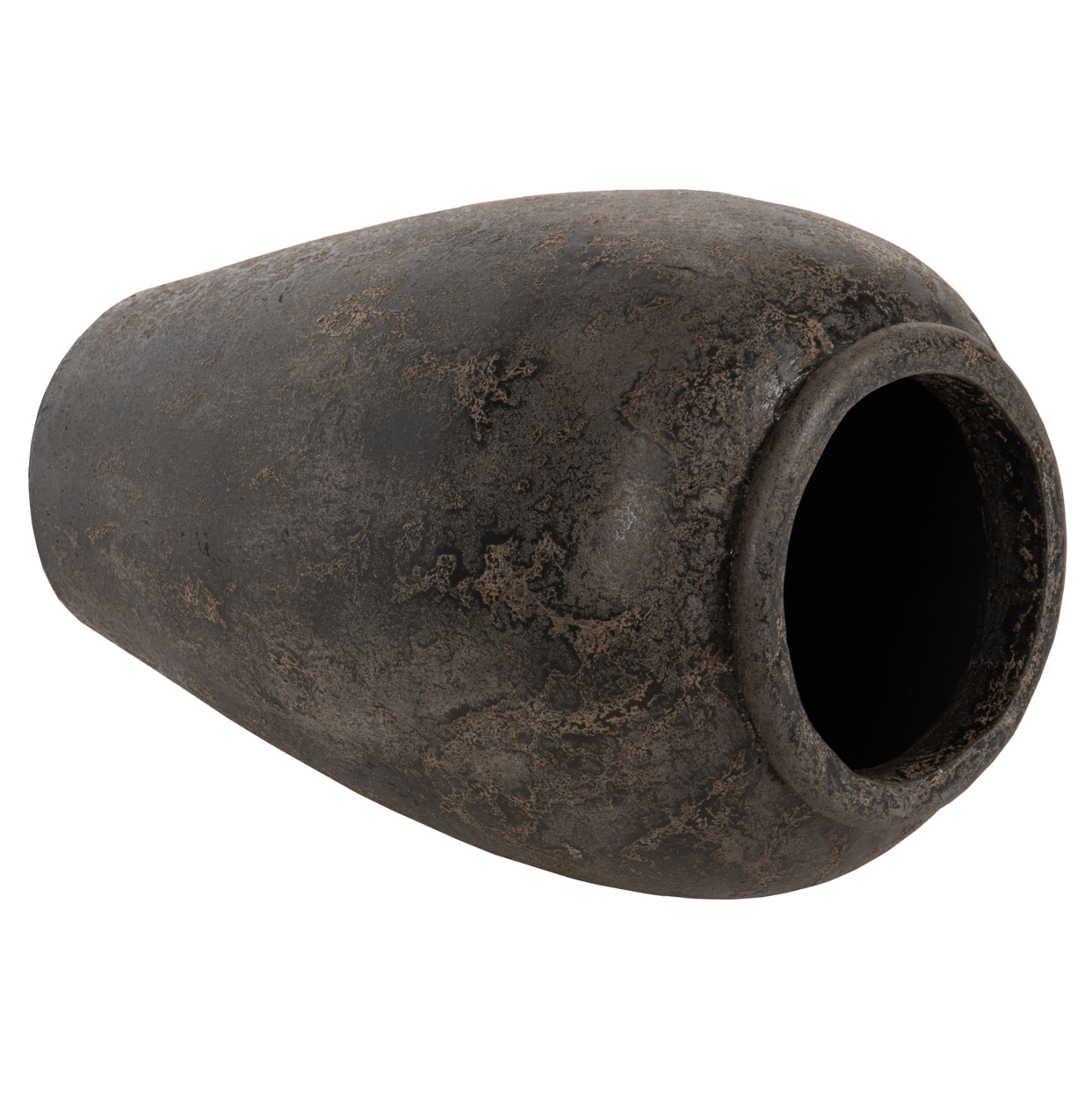 ΔΙΑΚΟΣΜΗΤΙΚΟ ΒΑΖΟ ΔΑΠΕΔΟΥ SPARTA HM7933 ΤΕΡΑΚΟΤΑ ΣΕ ΜΑΥΡΗ ΑΠΟΧΡΩΣΗ Φ47x69Υεκ. - Image 5