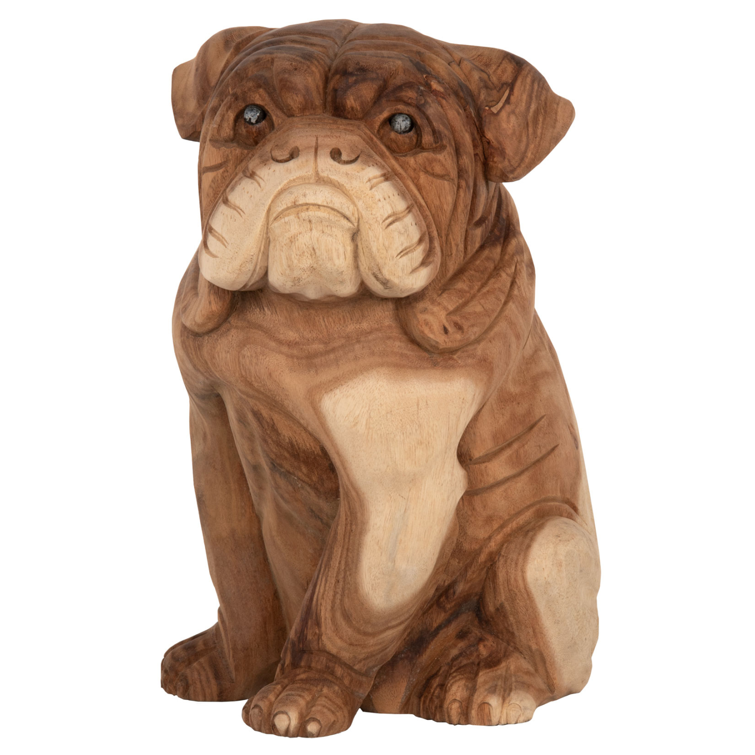 ΔΙΑΚΟΣΜΗΤΙΚΟ ΔΑΠΕΔΟΥ DOZER BULLDOG ΞΥΛO SUAR ΣΕ ΦΥΣΙΚΟ ΧΡΩΜΑ HM7924 26x27x40Y εκ. - Image 3