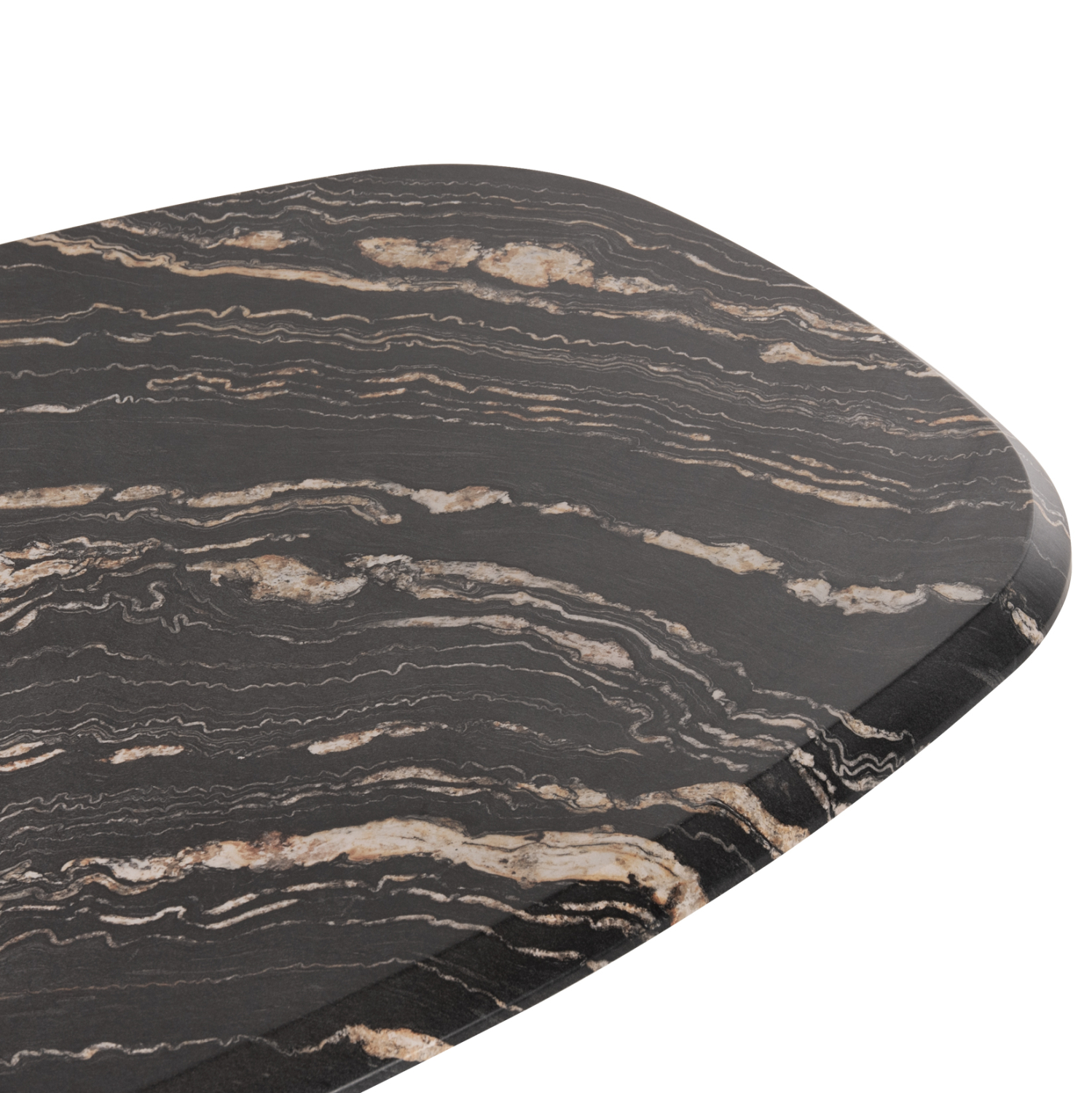 ΕΠΙΦΑΝΕΙΑ ΤΡΑΠΕΖΙΟΥ 5787 WERZALIT HM5916.15 BLACK GOLD MARBLE 146X94 εκ. - Image 4