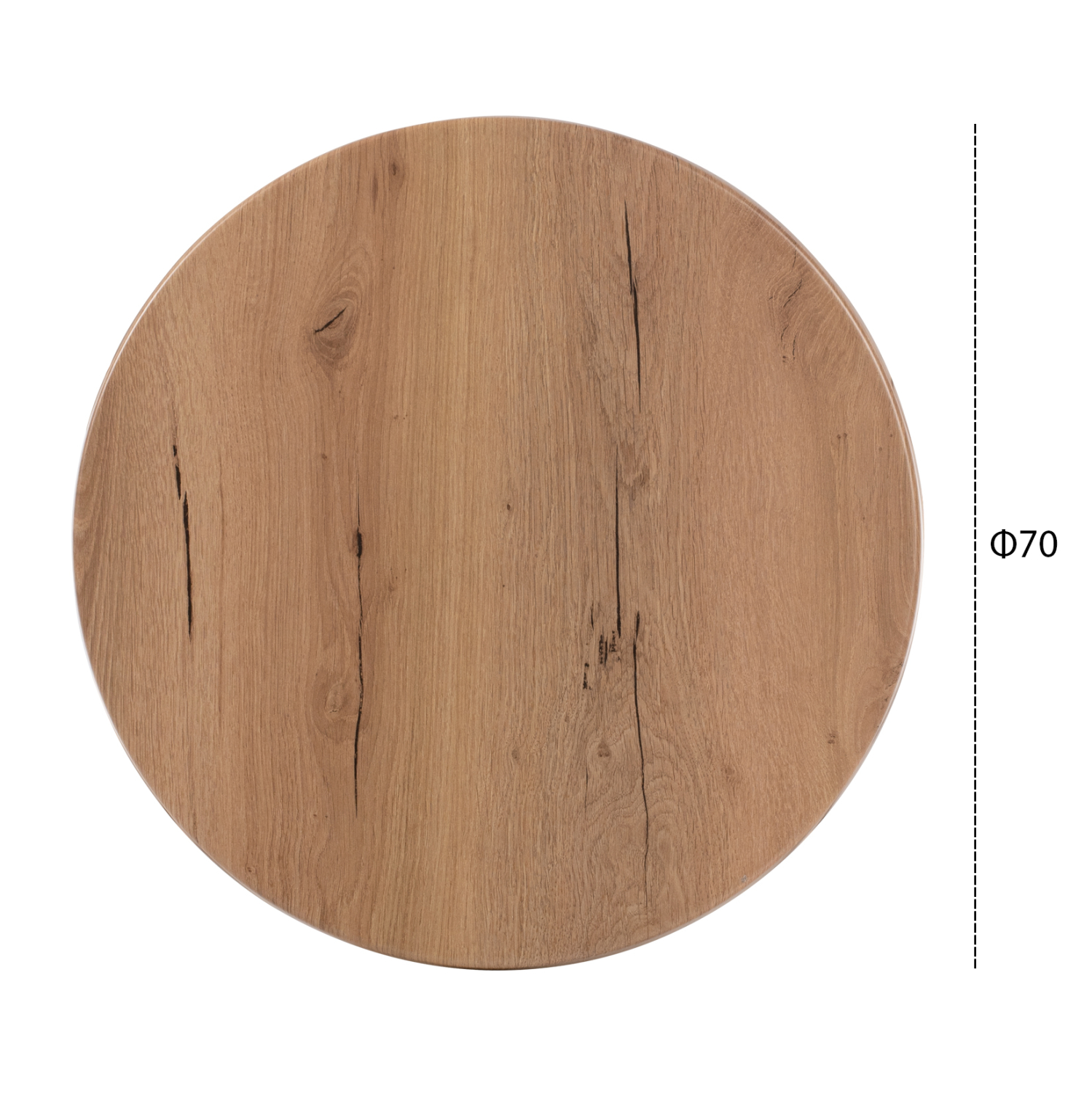 ΕΠΙΦΑΝΕΙΑ ΤΡΑΠΕΖΙΟΥ Φ70Χ2.5εκ. WERZALIT ΦΥΣΙΚΟ HM5228.14 - Image 2