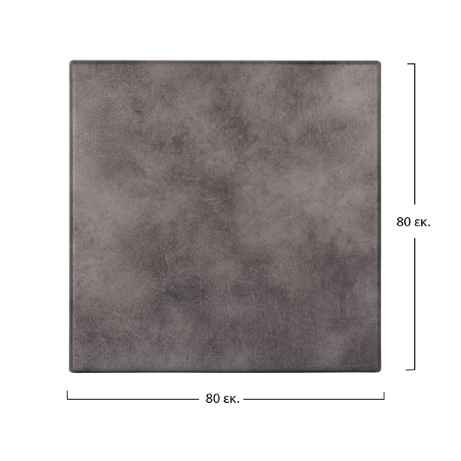 ΕΠΙΦΑΝΕΙΑ ΤΡΑΠΕΖΙΟΥ WERZALIT 80Χ80Χ3.5εκ. CEMENT 5648 HM5231.12 - Image 2