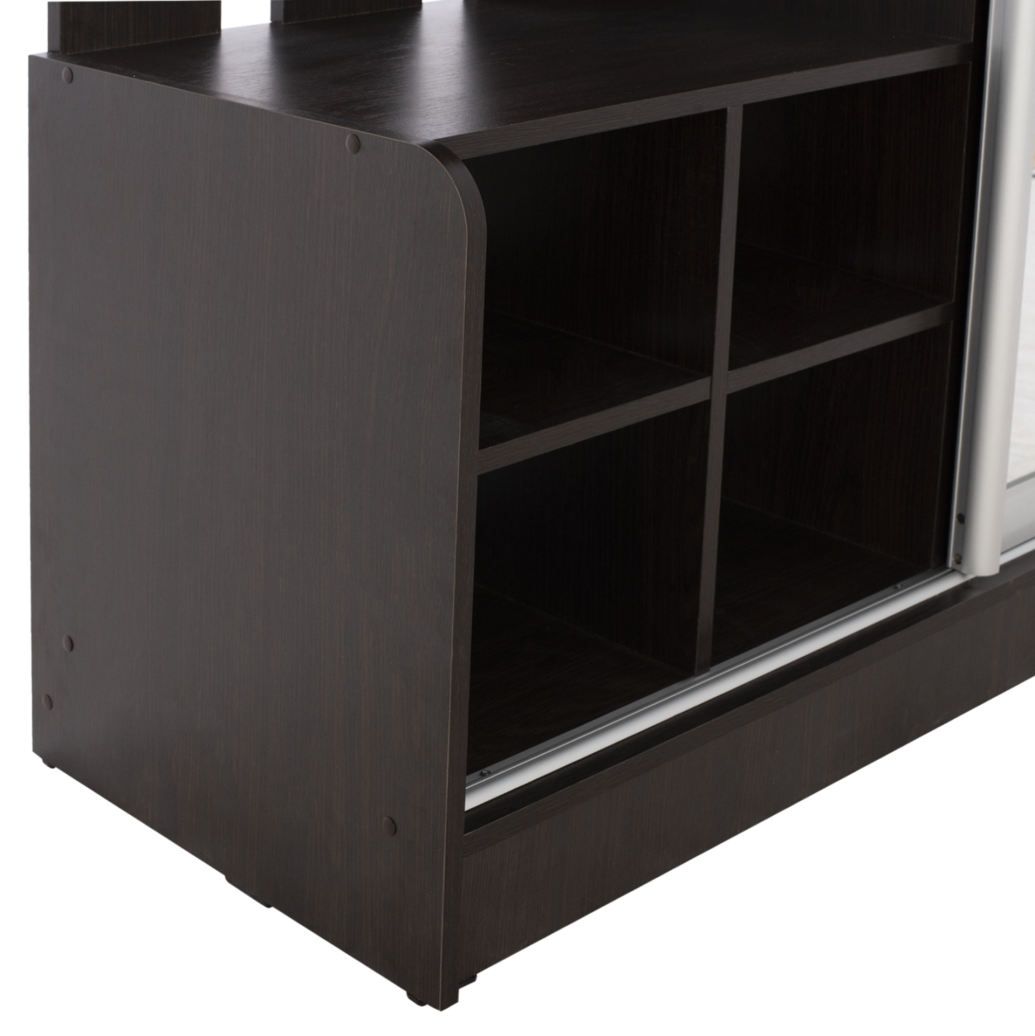 ΕΠΙΠΛΟ ΕΙΣΟΔΟΥ ΜΕ ΣΥΡΟΜΕΝΗ ΝΤΟΥΛΑΠΑ Κ ΚΑΘΡΕΦΤΗ DULCE WENGE HM2424.02 118X45X210Yεκ. - Image 5