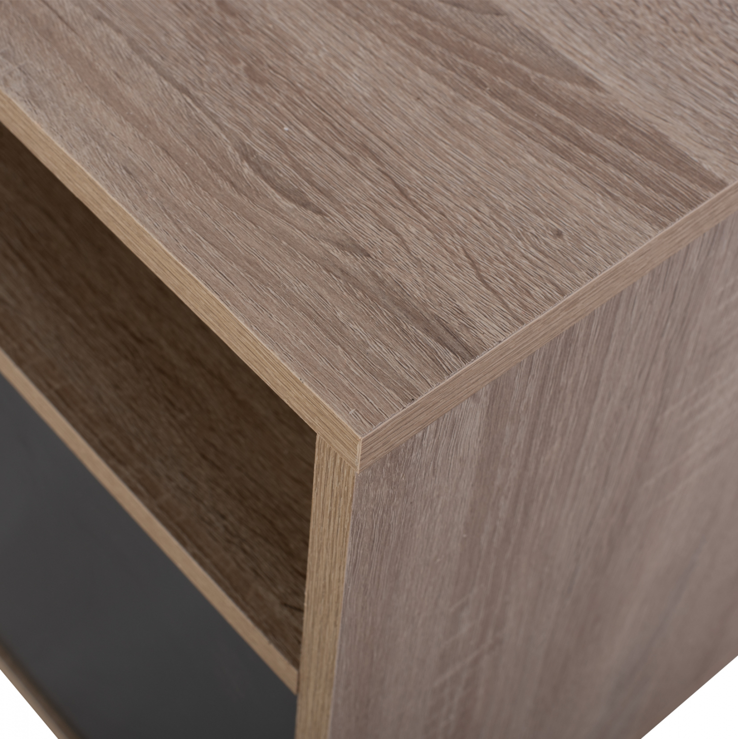 ΕΠΙΠΛΟ ΤΗΛΕΟΡΑΣΗΣ DANNA ΜΕΛΑΜΙΝΗΣ HM2202.04 SONAMA-ΓΚΡΙ 120x40x55 εκ. - Image 8