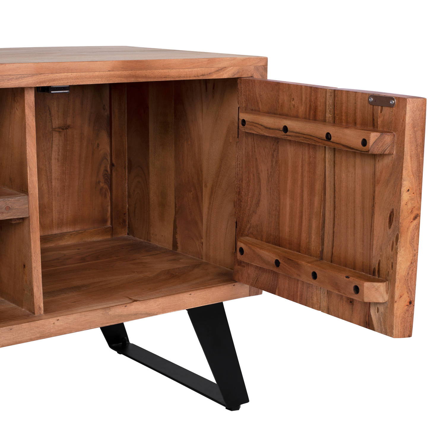 ΕΠΙΠΛΟ TV HM8177 FANSI ΑΠΟ ΜΑΣΙΦ ΞΥΛΟ ΑΚΑΚΙΑΣ ΦΥΣΙΚΟ 135Χ43Χ61,5Υεκ. - Image 7