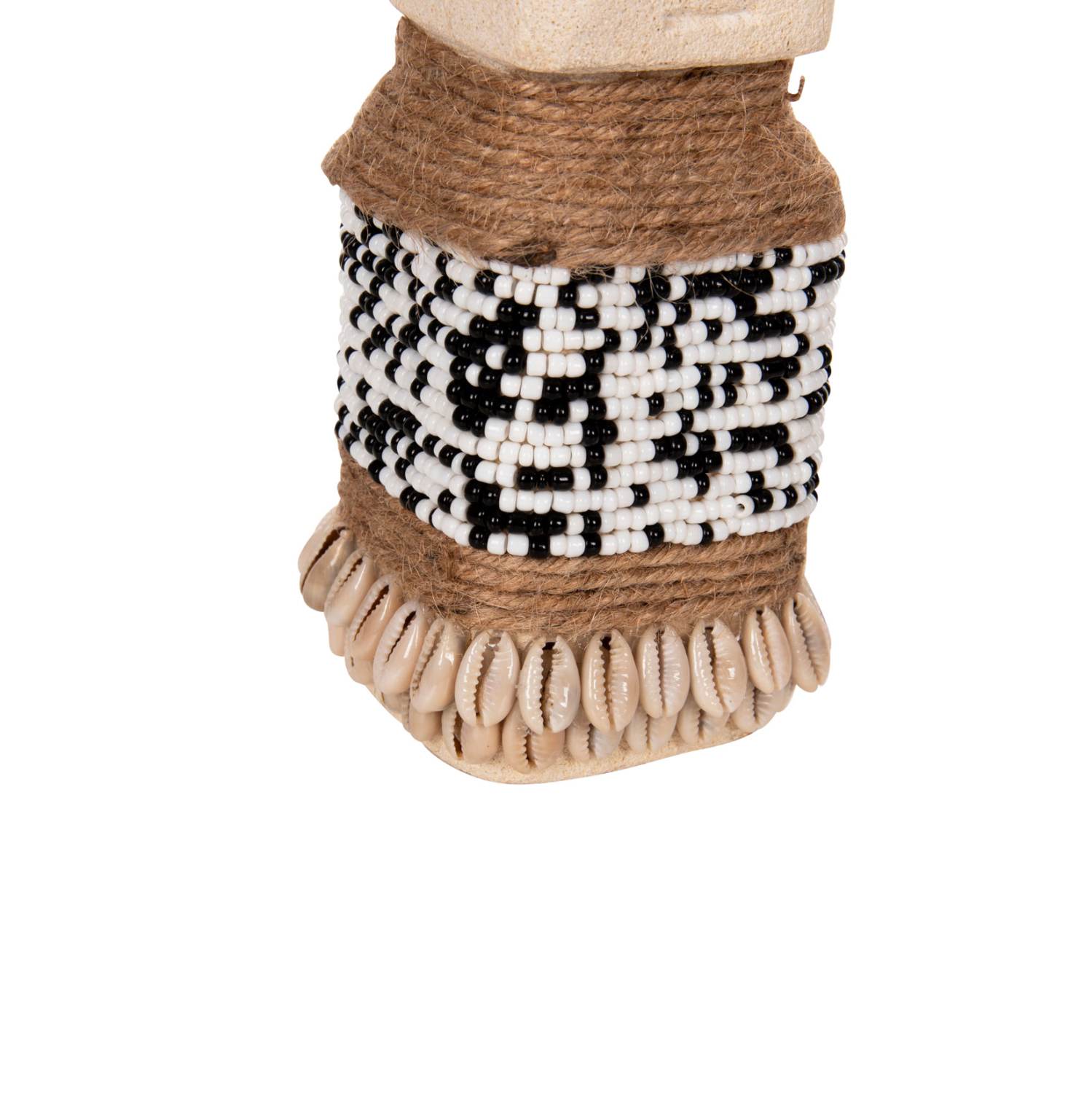 ΕΠΙΤΡΑΠΕΖΙΟ ΑΓΑΛΜΑΤΙΔΙΟ SUMBA HM4309 ΛΕΥΚΟ PARAS STONE-ΧΑΝΤΡΕΣ-SEAGRASS ΣΧΟΙΝΙ 7x7x17Υεκ. - Image 7