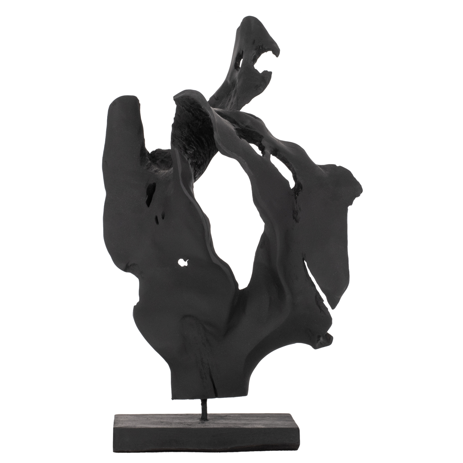 ΕΠΙΤΡΑΠΕΖΙΟ ΔΙΑΚΟΣΜΗΤΙΚΟ HM7714 ΑΠΟ ΜΑΣΙΦ ΞΥΛΟ ΤEAK ΜΑΥΡΟ 26Χ16Χ70Y ΕΚ. - Image 3