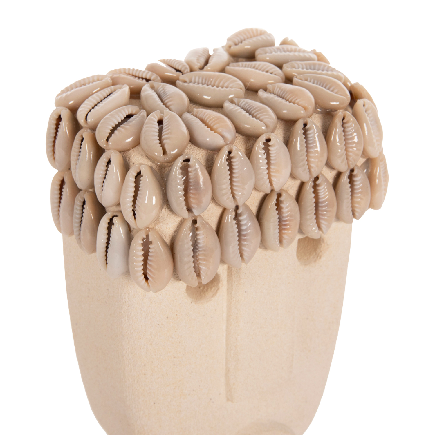 ΕΠΙΤΡΑΠΕΖΙΟ ΔΙΑΚΟΣΜΗΤΙΚΟ ΠΡΟΣΩΠΟ HM4313 PARAS STONE ΣΕ ΜΕΤΑΛΛΙΚΟ ΜΑΥΡΟ STAND 9x6x19Yεκ. - Image 6