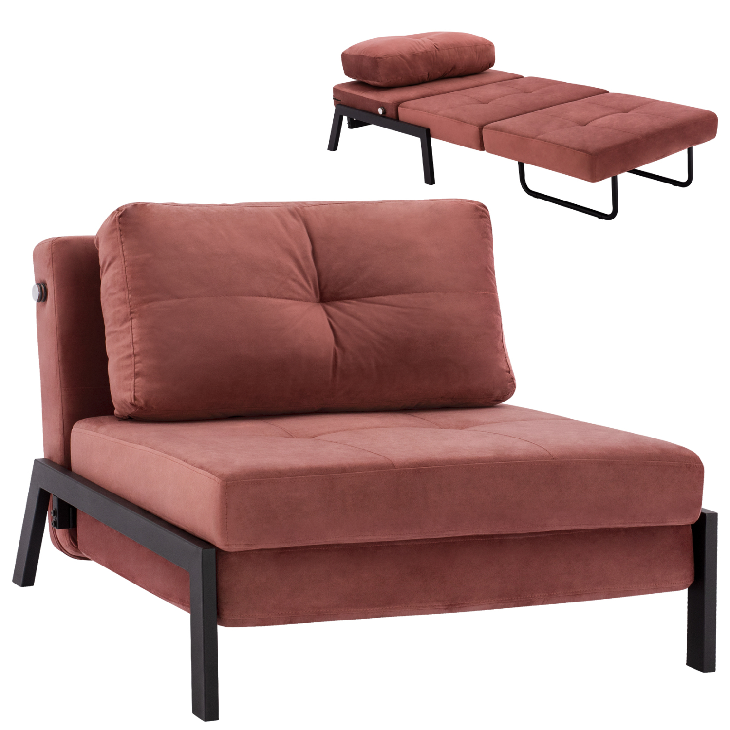 ΠΟΛΥΘΡΟΝΑ ΚΡΕΒΑΤΙ, ΒΕΛΟΥΔΟ ΣΑΠΙΟ ΜΗΛΟ HM3078.12 95x92x66Υ εκ.