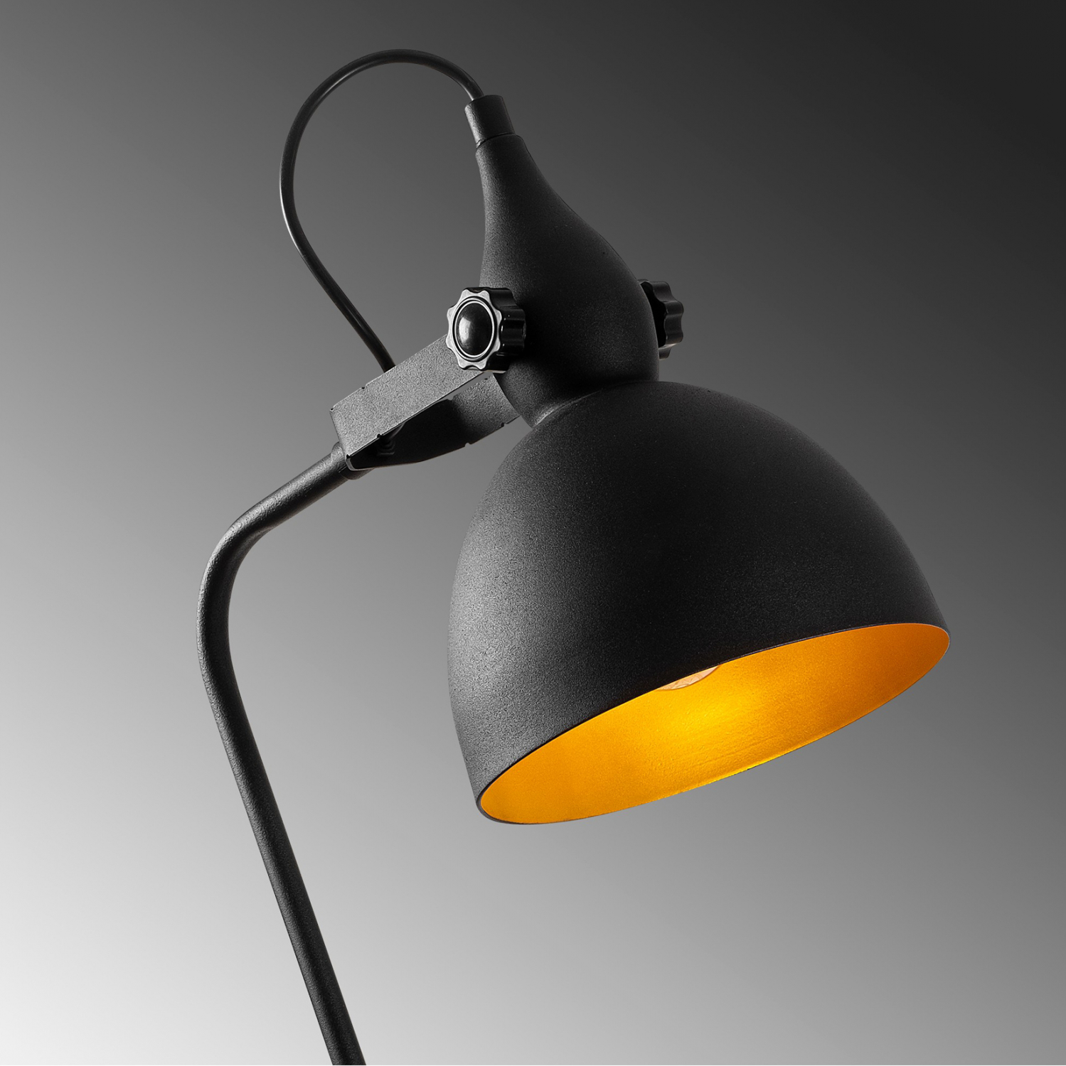 ΦΩΤΙΣΤΙΚΟ ΔΑΠΕΔΟΥ ΜΕΤΑΛΛΙΚΟ ΜΑΥΡΟ HM7342 35x30x183 εκ. - Image 5