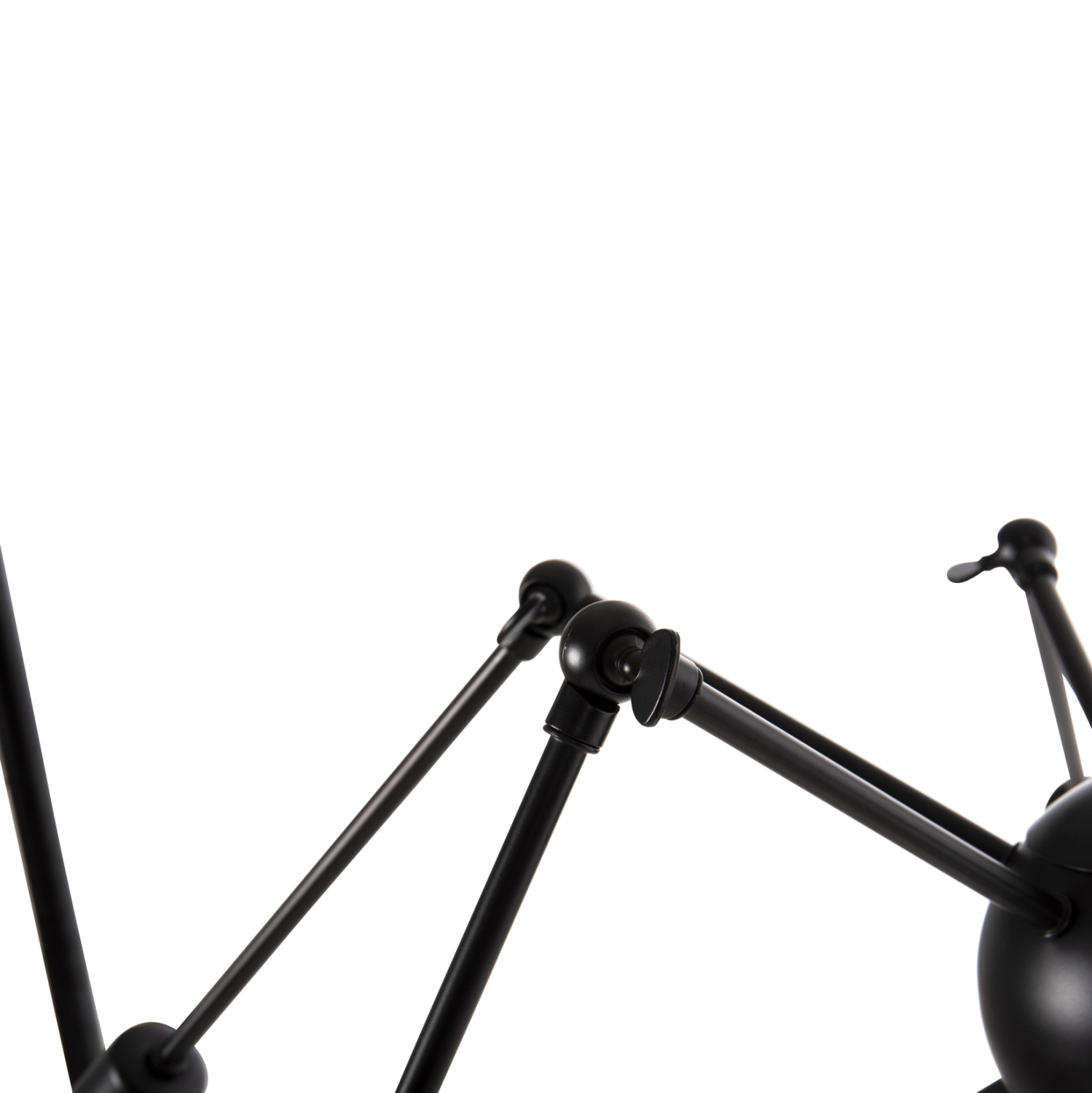 ΦΩΤΙΣΤΙΚΟ ΟΡΟΦΗΣ 12-ΦΩΤΟ HM4167 ΜΑΥΡΟΙ ΜΕΤΑΛΛΙΚΟΙ ΑΡΘΡΩΤΟΙ ΒΡΑΧΙΟΝΕΣ Φ92x120Υεκ - Image 8