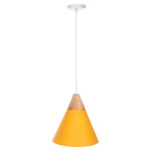 ΦΩΤΙΣΤΙΚΟ ΟΡΟΦΗΣ ΚΡΕΜΑΣΤΟ HM4151 ΚΙΤΡΙΝΟ ΜΕΤΑΛΛΙΚΟ ΚΑΠΕΛΟ Φ21,5x115Υ εκ.