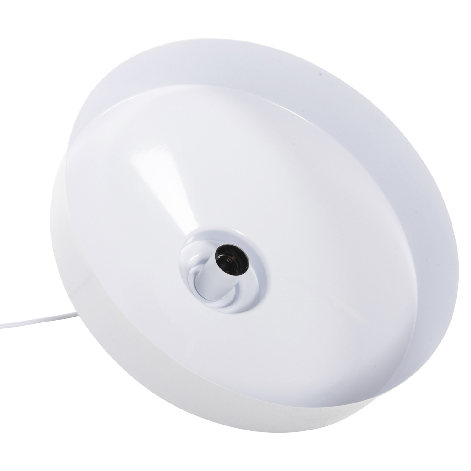 ΦΩΤΙΣΤΙΚΟ ΟΡΟΦΗΣ ΚΡΕΜΑΣΤΟ HM4159.02 ΛΕΥΚΟ ΜΕΤΑΛΛΙΚΟ ΚΑΠΕΛΟ Φ40x116Υεκ - Image 6