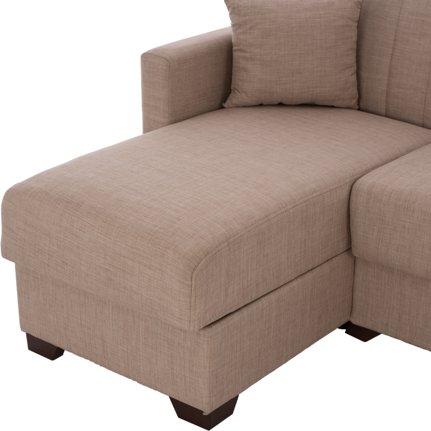 ΚΑΝΑΠΕΣ ΚΡΕΒΑΤΙ GHUFRAN ΓΩΝΙΑ ΑΝΑΣΤΡΕΨΙΜΗ ΜΠΕΖ HM3244.04 ΜΕ ΑΠΟΘΗΚΕΤΙΚΟ ΧΩΡΟ 200x133x77Yεκ. - Image 7