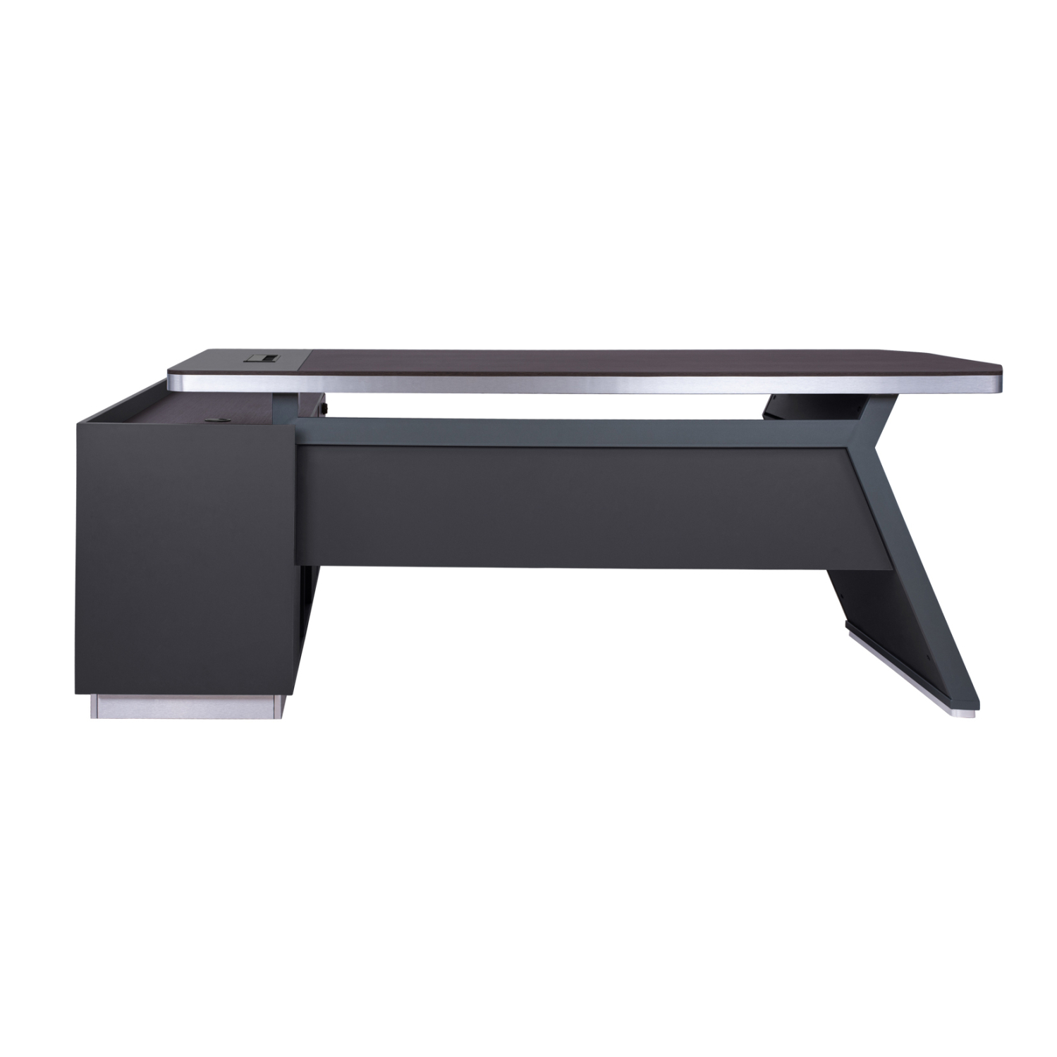 ΓΡΑΦΕΙΟ ΕΠΑΓΓΕΛΜΑΤΙΚΟ ΔΕΞΙΑ ΓΩΝΙΑ ROSEWOOD HM2084R 220X180X76Υ εκ. - Image 4