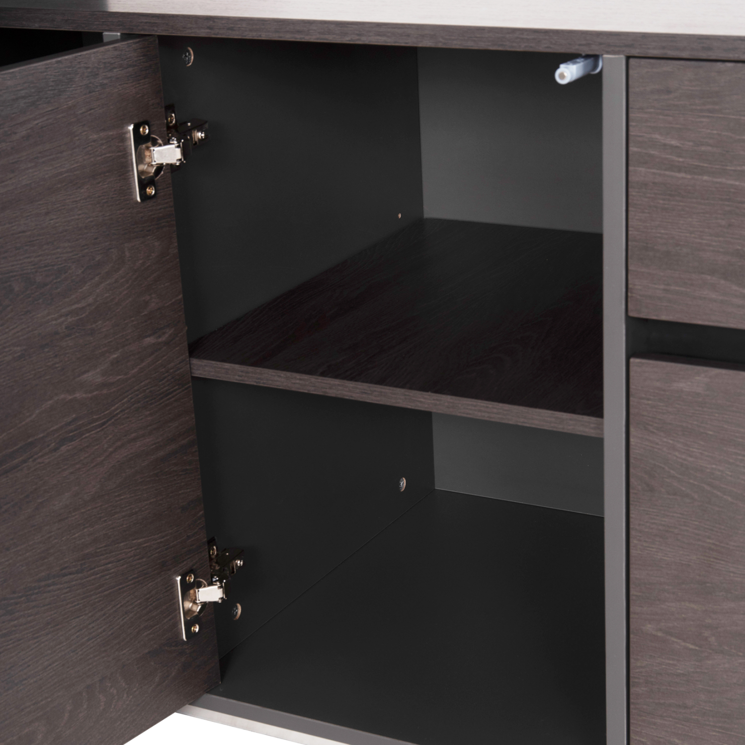 ΓΡΑΦΕΙΟ ΕΠΑΓΓΕΛΜΑΤΙΚΟ ΔΕΞΙΑ ΓΩΝΙΑ ROSEWOOD HM2083R 220X180X76Υ εκ. - Image 8