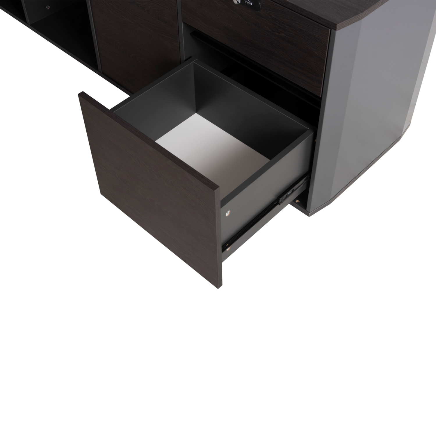 ΓΡΑΦΕΙΟ ΕΠΑΓΓΕΛΜΑΤΙΚΟ ΔΕΞΙΑ ΓΩΝΙΑ ROSEWOOD HM2083R 220X180X76Υ εκ. - Image 9