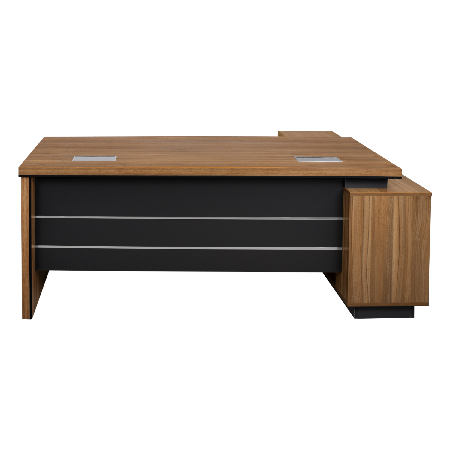 ΓΡΑΦΕΙΟ ΕΠΑΓΓΕΛΜΑΤΙΚΟ ΓΩΝΙΑ ΑΝΑΣΤΡΕΨΙΜΗ SUPREME 199X180X76 HM2347 - Image 4