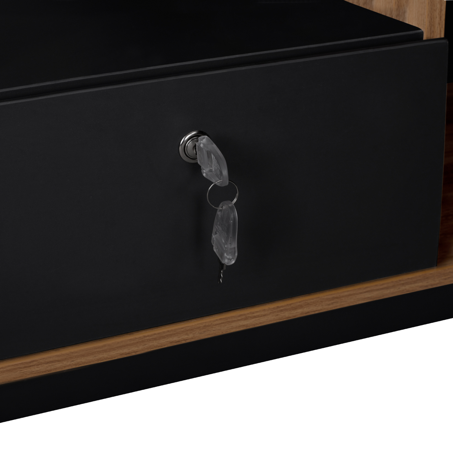 ΓΡΑΦΕΙΟ ΕΠΑΓΓΕΛΜΑΤΙΚΟ ΓΩΝΙΑ ΑΝΑΣΤΡΕΨΙΜΗ SUPREME 199X180X76 HM2347 - Image 8