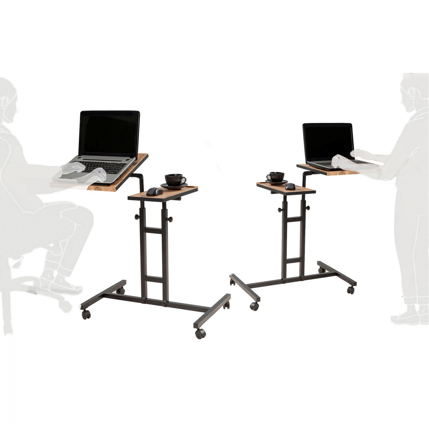 ΓΡΑΦΕΙΟ ΡΥΘΜΙΖΟΜΕΝΟ ΓΙΑ LAPTOP HM8977.01 67x45,4x62-87 εκ. - Image 4