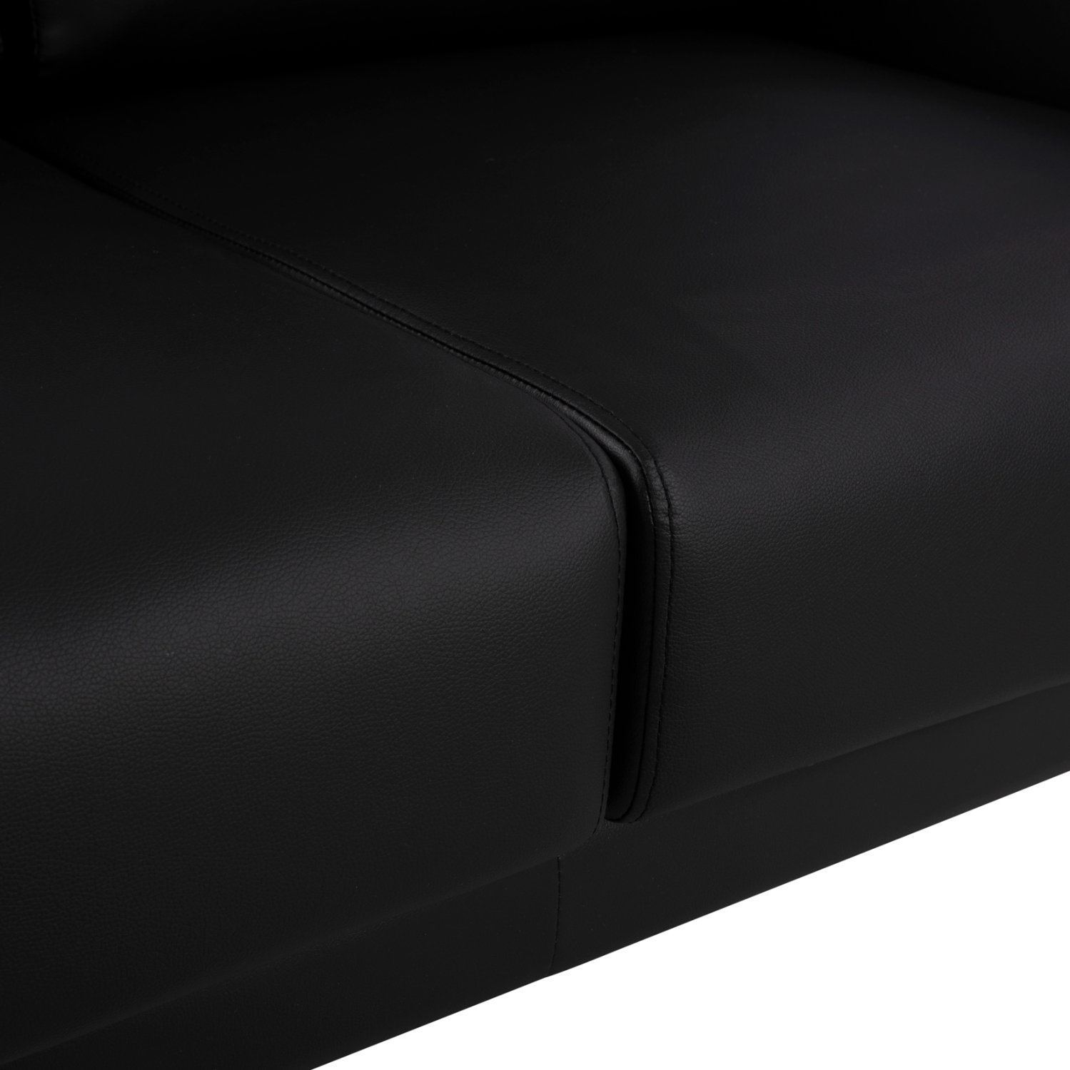 ΚΑΝΑΠΕΣ 2ΘΕΣΙΟΣ KΕΝΖΙΕ HM3121.21 ΜΕ ΜΑΥΡΟ PU 142x81x81 εκ. - Image 6