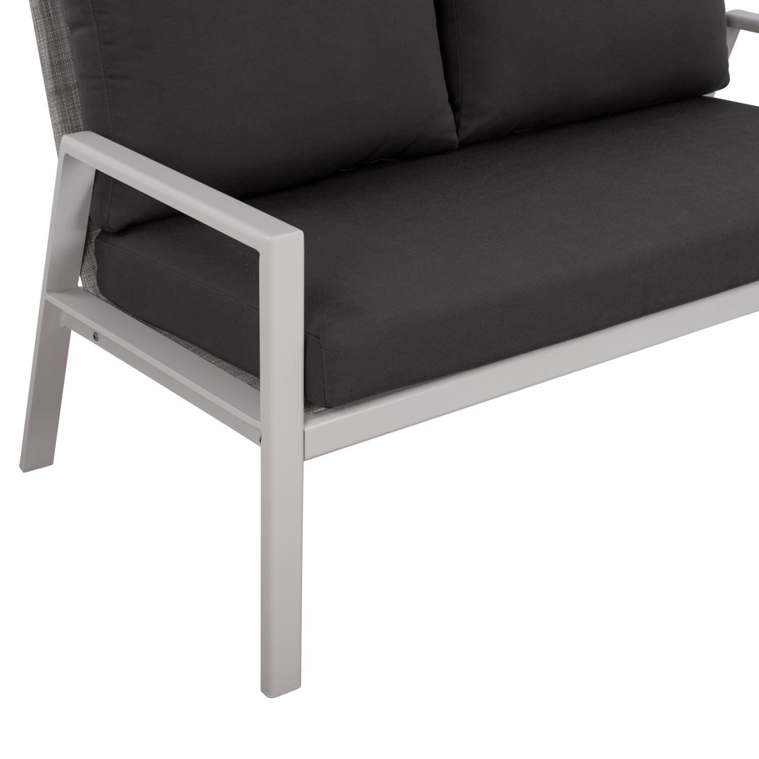 ΚΑΝΑΠΕΣ ΔΙΘΕΣΙΟΣ ΑΛΟΥΜΙΝΙΟΥ TABBY HM5561.01 ΛΕΥΚΟΣ ΜΕ ΜΑΞΙΛΑΡΙΑ - Image 7