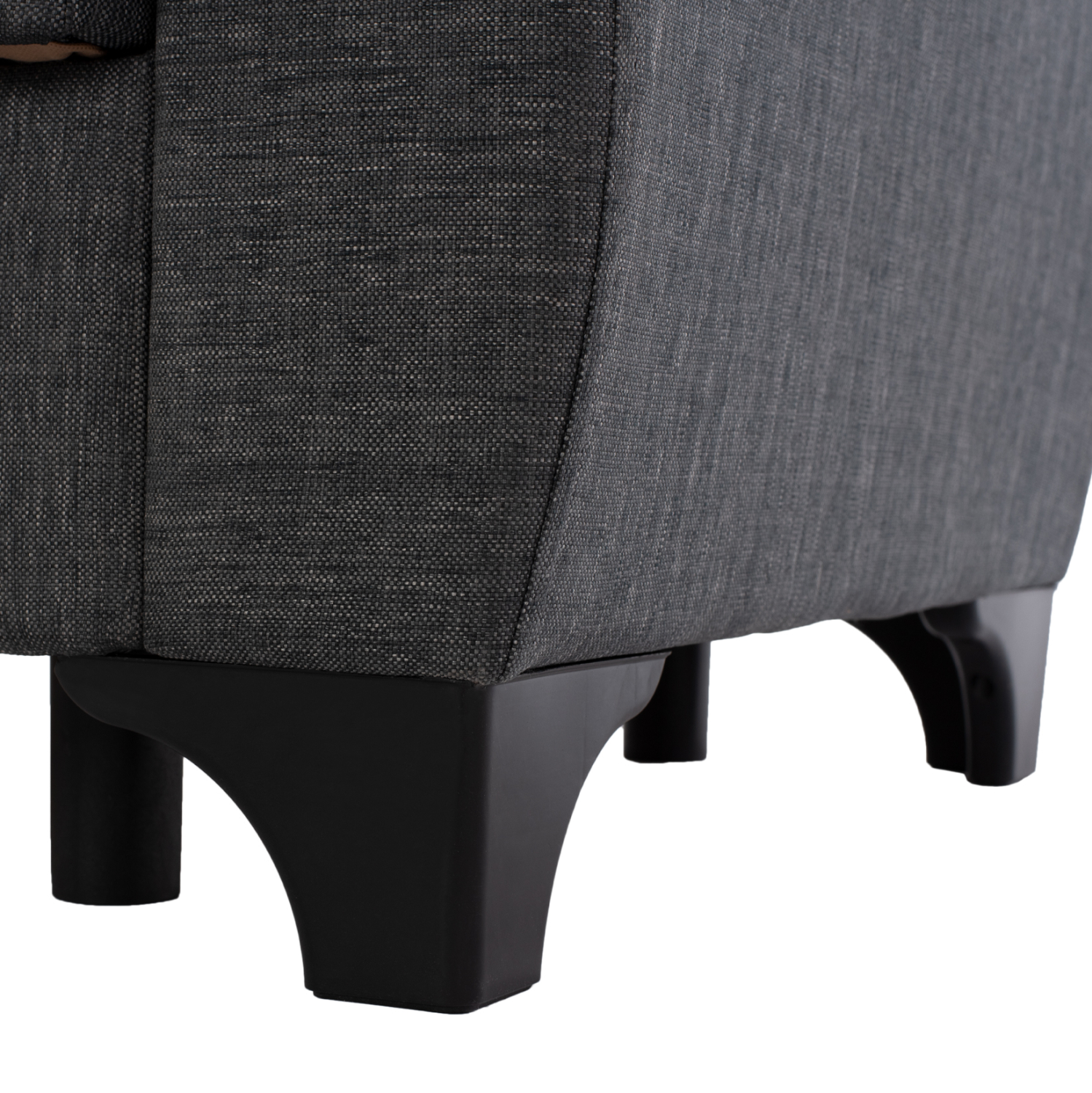 ΚΑΝΑΠΕΣ ΚΡΕΒΑΤΙ HEMA ΔΙΘΕΣΙΟΣ ΨΗΛΗ ΠΛΑΤΗ ΓΚΡΙ HM3243.03 160x84x88 εκ. - Image 10