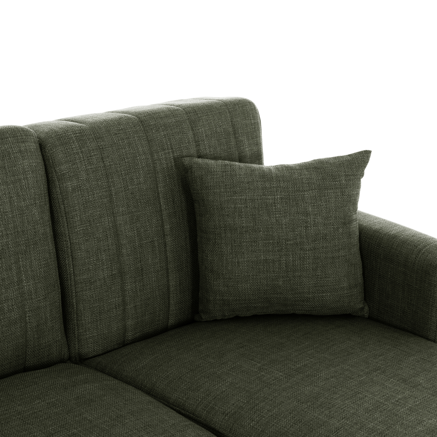 ΚΑΝΑΠΕΣ ΚΡΕΒΑΤΙ GHUFRAN ΓΩΝΙΑ ΑΝΑΣΤΡΕΨΙΜΗ DARK OLIVE ΜΕ ΑΠΟΘΗΚΕΤΙΚΟ ΧΩΡΟ HM3244.05 202x140x78Yεκ. - Image 8