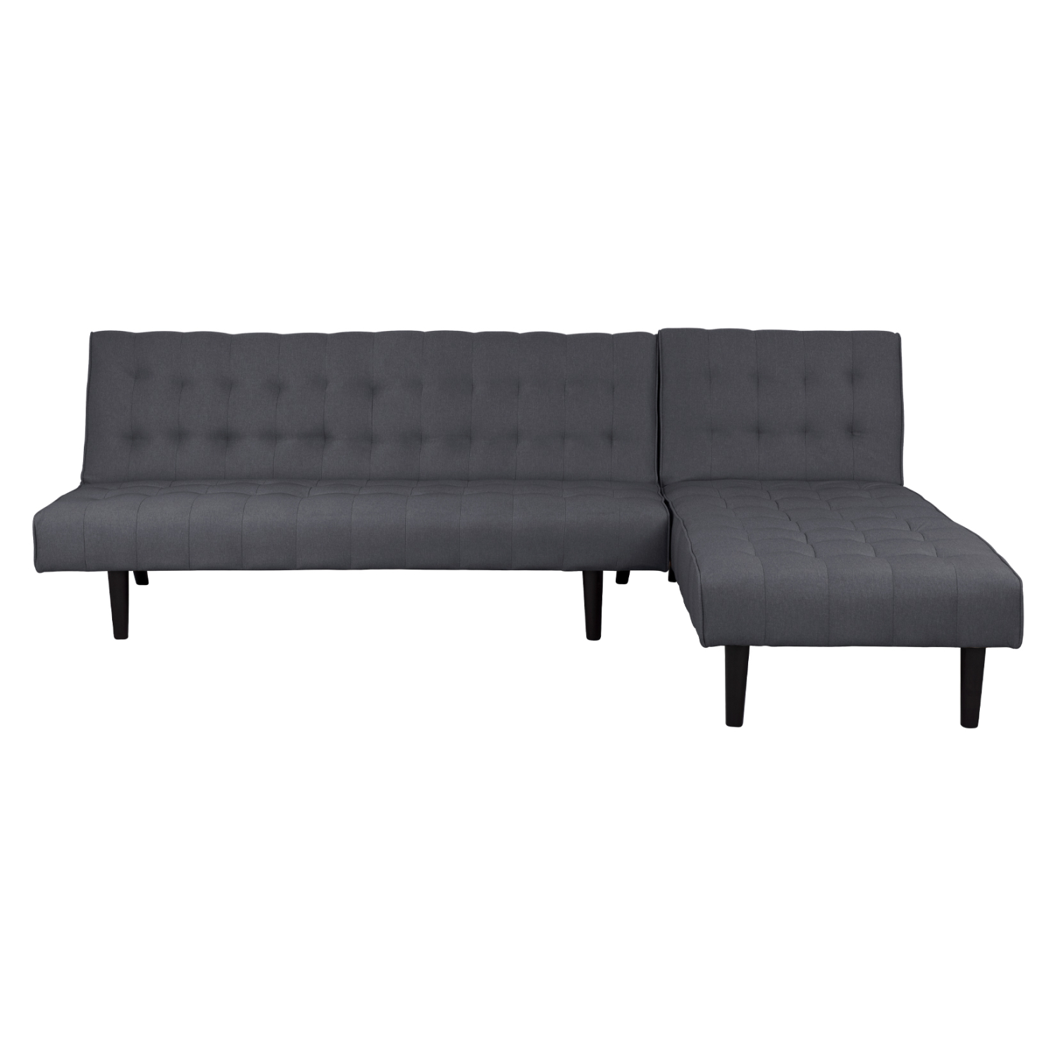 ΚΑΝΑΠΕΣ ΚΡΕΒΑΤΙ ΓΩΝΙΑ ΑΝΑΣΤΡΕΨΙΜΗ ZELDA HM3154.01 ΜΕ ΓΚΡΙ ΥΦΑΣΜΑ 254X163X74Y εκ. - Image 5