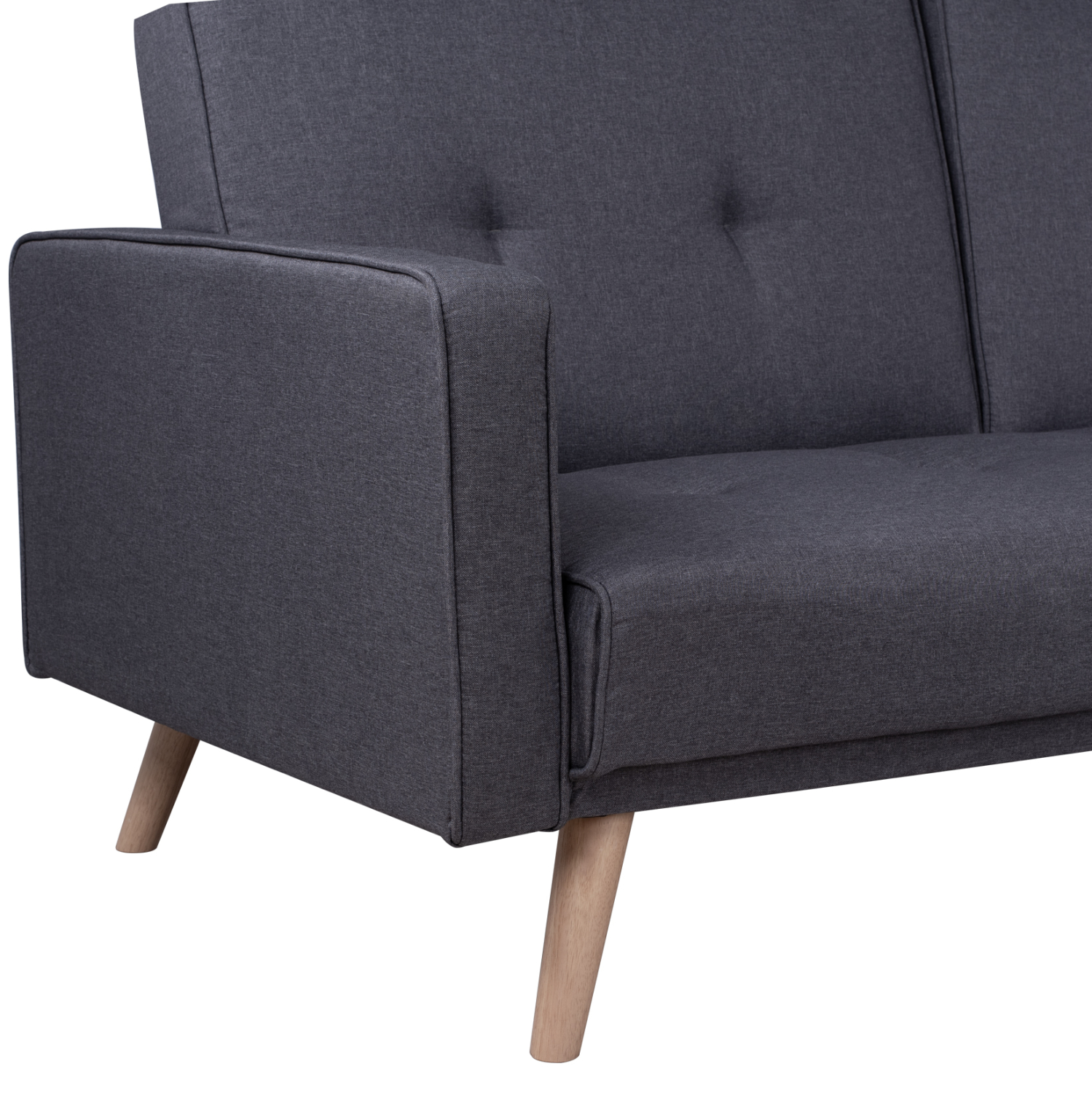 ΚΑΝΑΠΕΣ ΚΡΕΒΑΤΙ ΓΩΝΙΑ ΑΝΑΣΤΡΕΨΙΜΗ TALIA HM3153 ΜΕ ΓΚΡΙ ΥΦΑΣΜΑ 269X152X87Y εκ. - Image 8