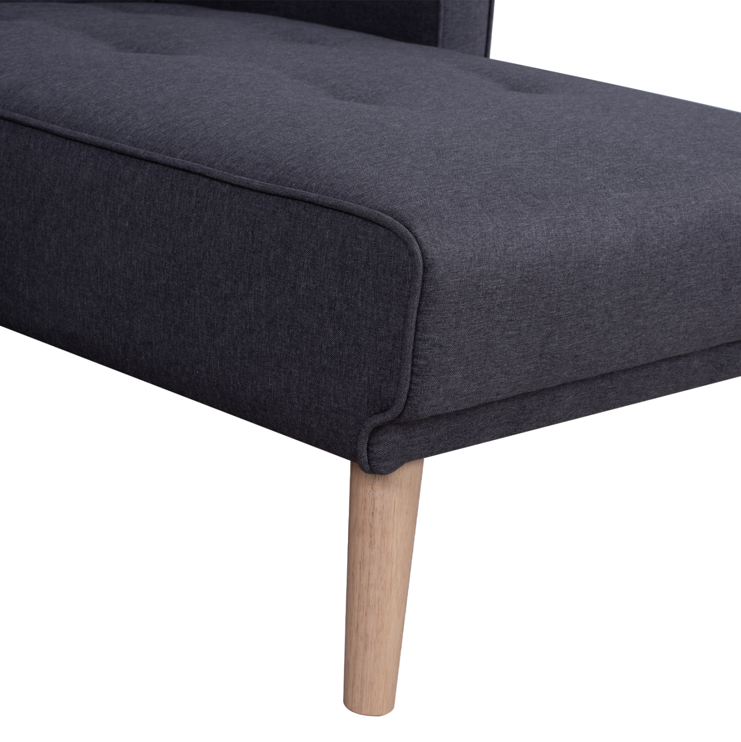 ΚΑΝΑΠΕΣ ΚΡΕΒΑΤΙ ΓΩΝΙΑ ΑΝΑΣΤΡΕΨΙΜΗ TALIA HM3153 ΜΕ ΓΚΡΙ ΥΦΑΣΜΑ 269X152X87Y εκ. - Image 9