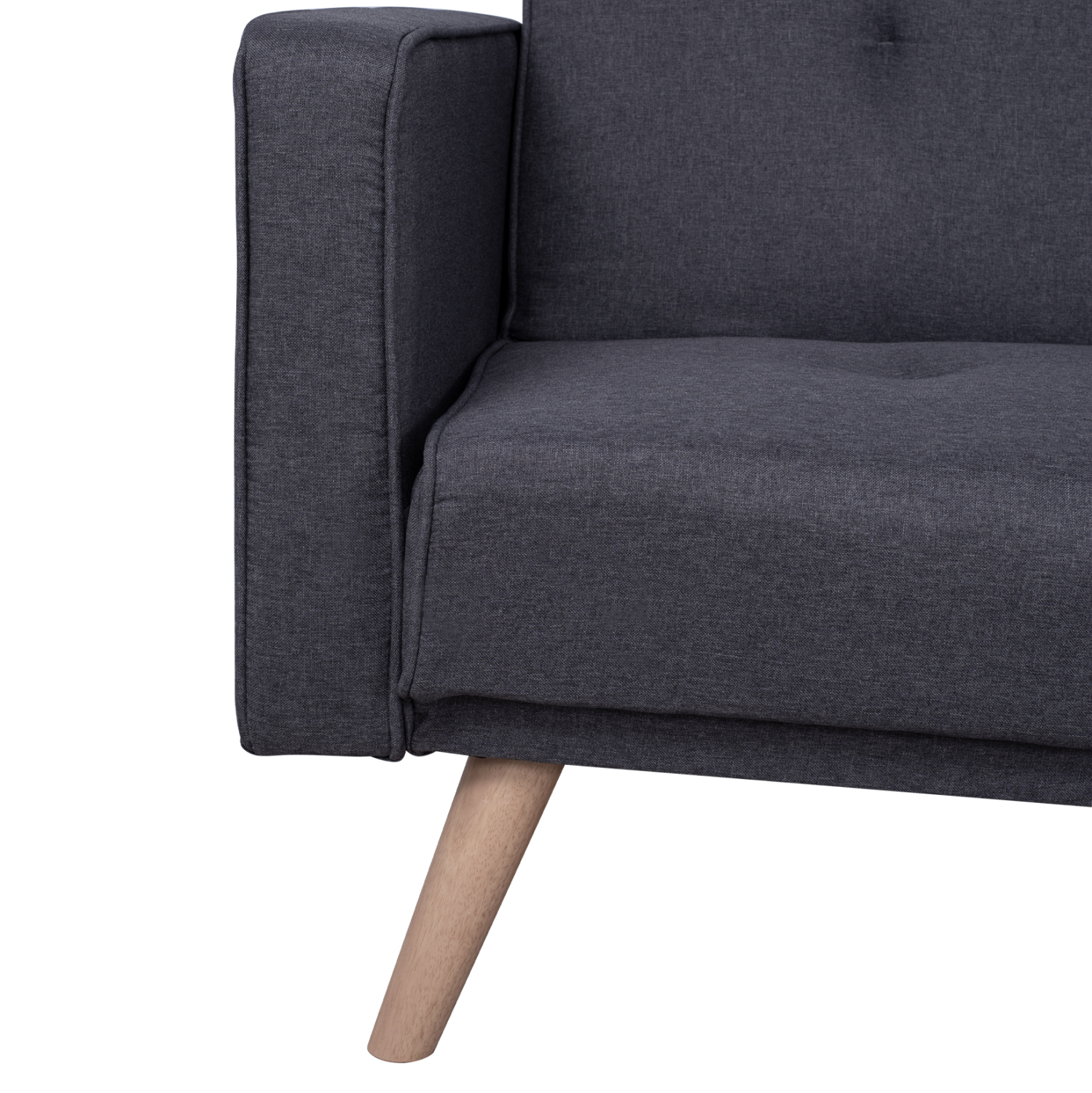 ΚΑΝΑΠΕΣ ΚΡΕΒΑΤΙ ΓΩΝΙΑ ΑΝΑΣΤΡΕΨΙΜΗ TALIA HM3153 ΜΕ ΓΚΡΙ ΥΦΑΣΜΑ 269X152X87Y εκ. - Image 10