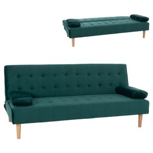 ΚΑΝΑΠΕΣ ΚΡΕΒΑΤΙ WANDA HM3149.13 ΜΕ ΒΕΛΟΥΔΟ ΚΥΠΑΡΙΣΣΙ 188X83X83Y εκ.