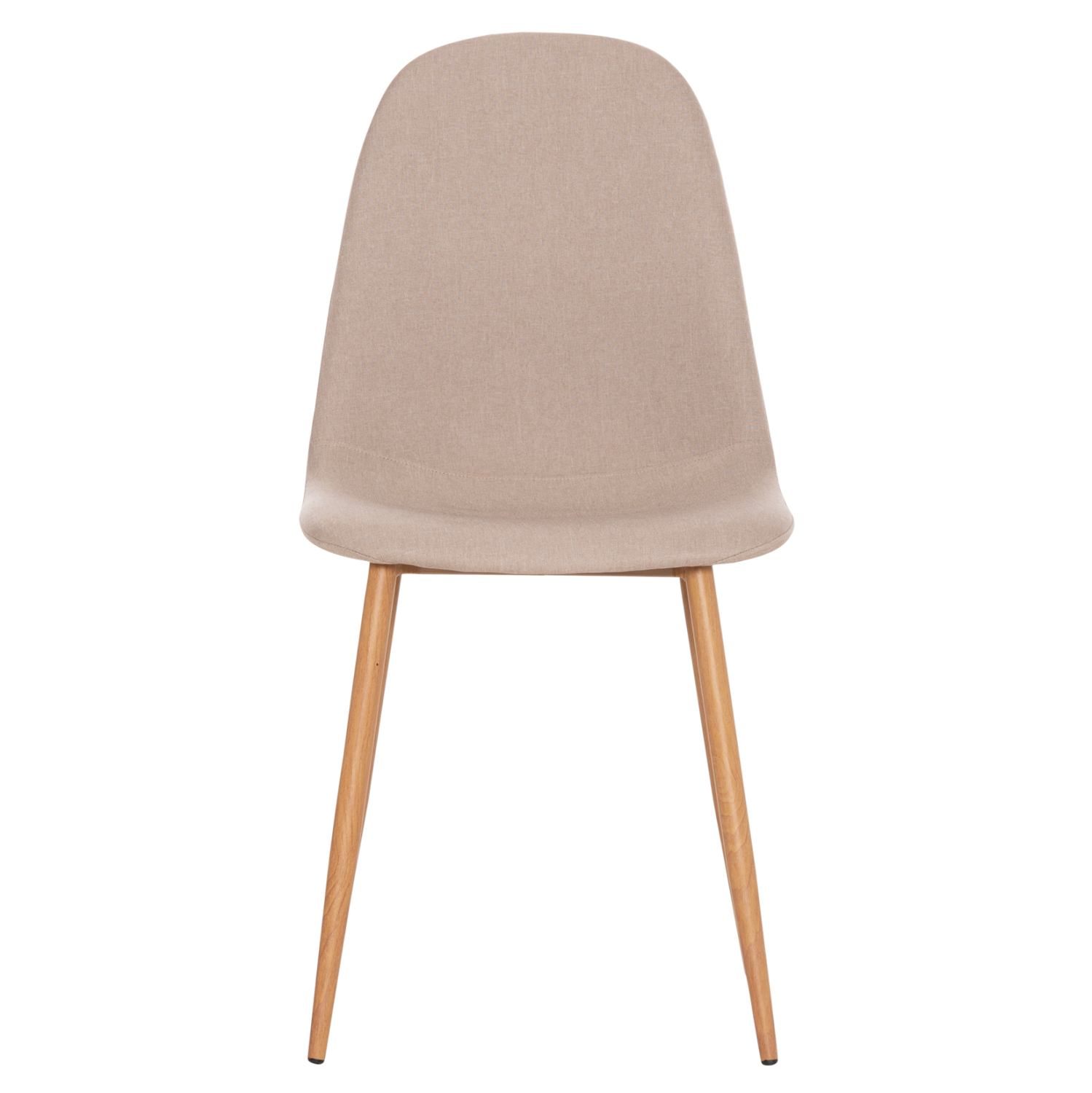 ΚΑΡΕΚΛΑ LEONARDO HM00100.07 ΥΦΑΣΜΑ ΜΠΕΖ ΚΑΙ ΚΑΦΕ ΜΕΤΑΛΛΙΚΑ ΠΟΔΙΑ 44x48x89Υεκ. - Image 3