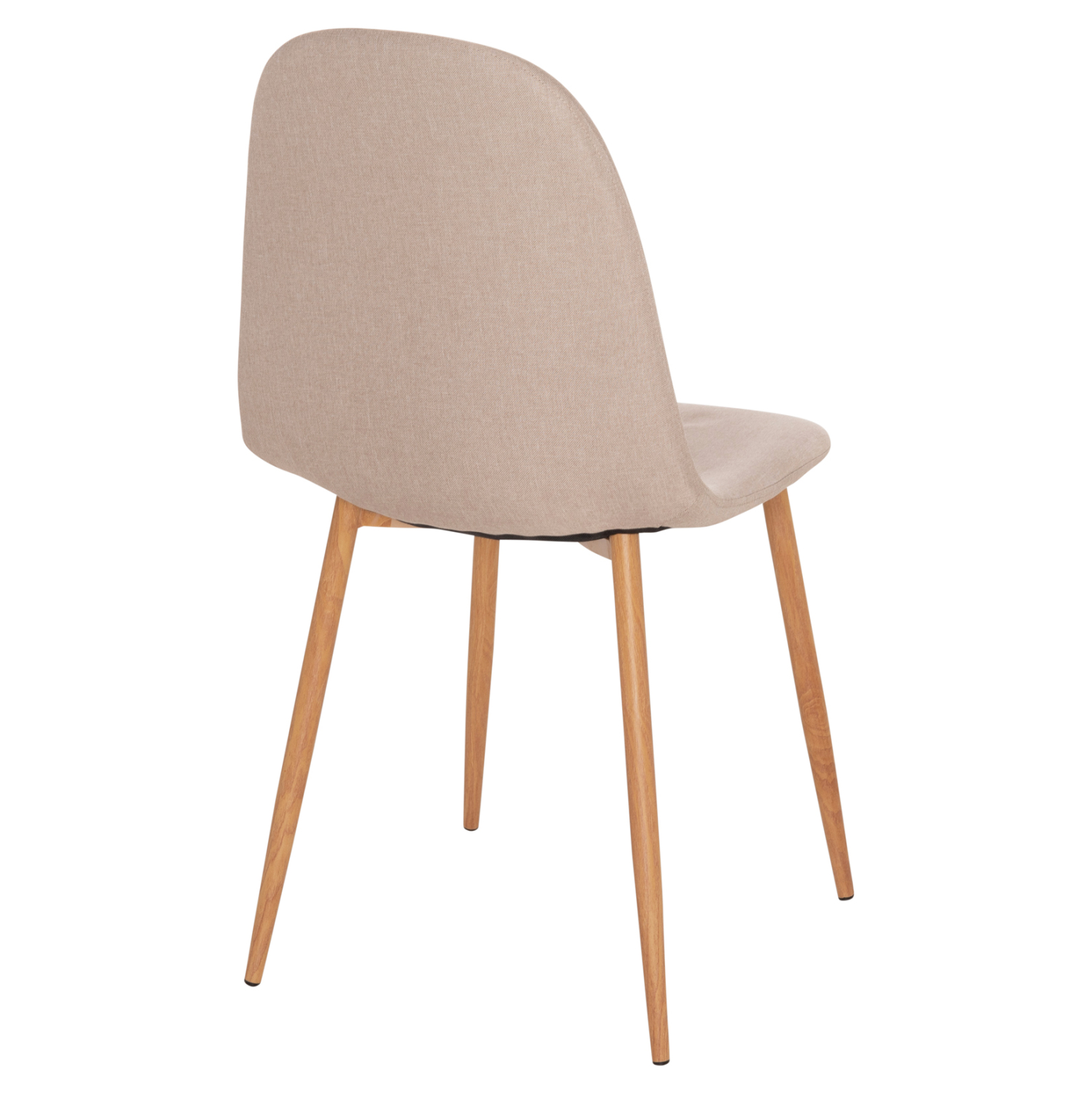 ΚΑΡΕΚΛΑ LEONARDO HM00100.07 ΥΦΑΣΜΑ ΜΠΕΖ ΚΑΙ ΚΑΦΕ ΜΕΤΑΛΛΙΚΑ ΠΟΔΙΑ 44x48x89Υεκ. - Image 5