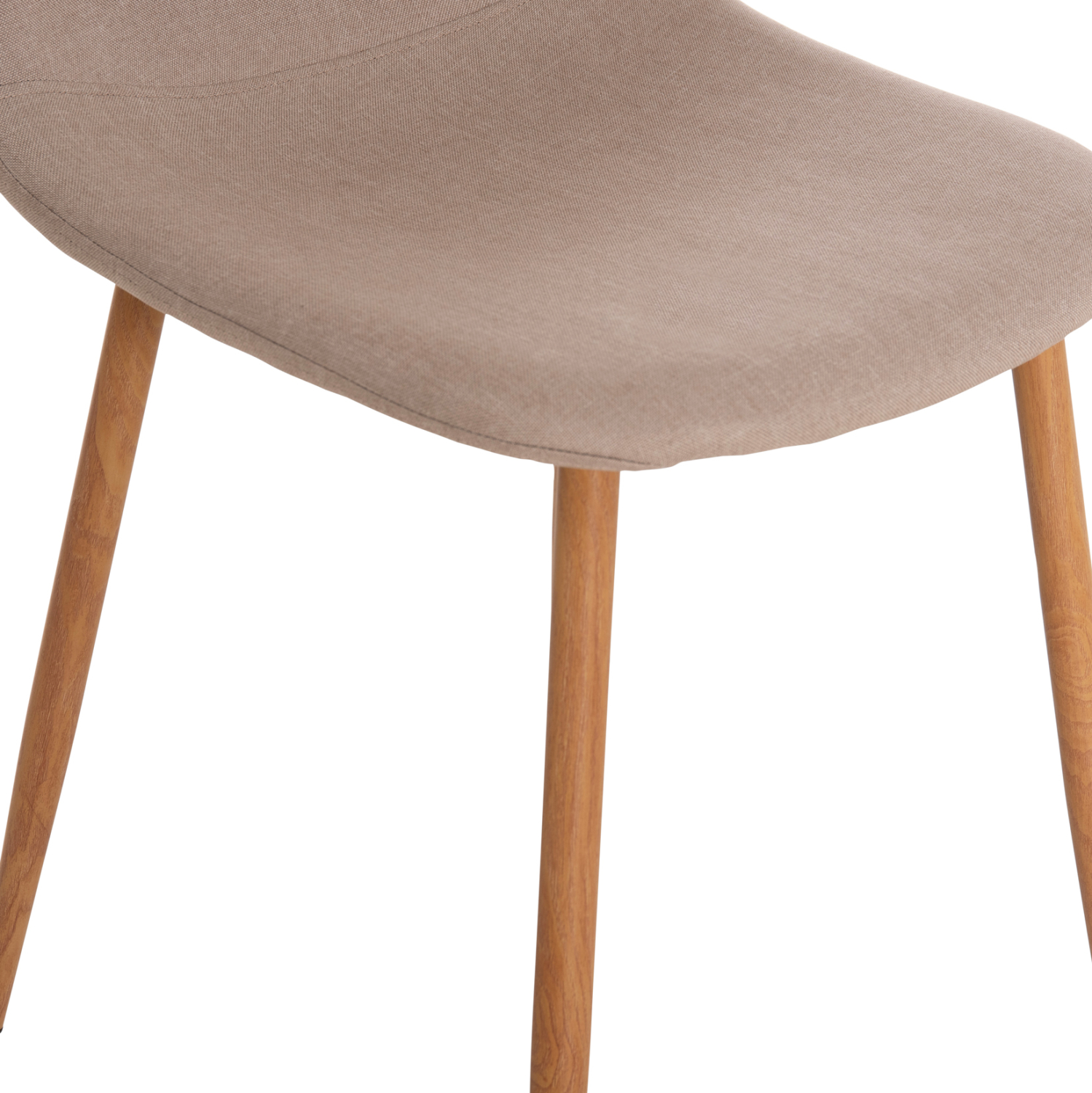 ΚΑΡΕΚΛΑ LEONARDO HM00100.07 ΥΦΑΣΜΑ ΜΠΕΖ ΚΑΙ ΚΑΦΕ ΜΕΤΑΛΛΙΚΑ ΠΟΔΙΑ 44x48x89Υεκ. - Image 8