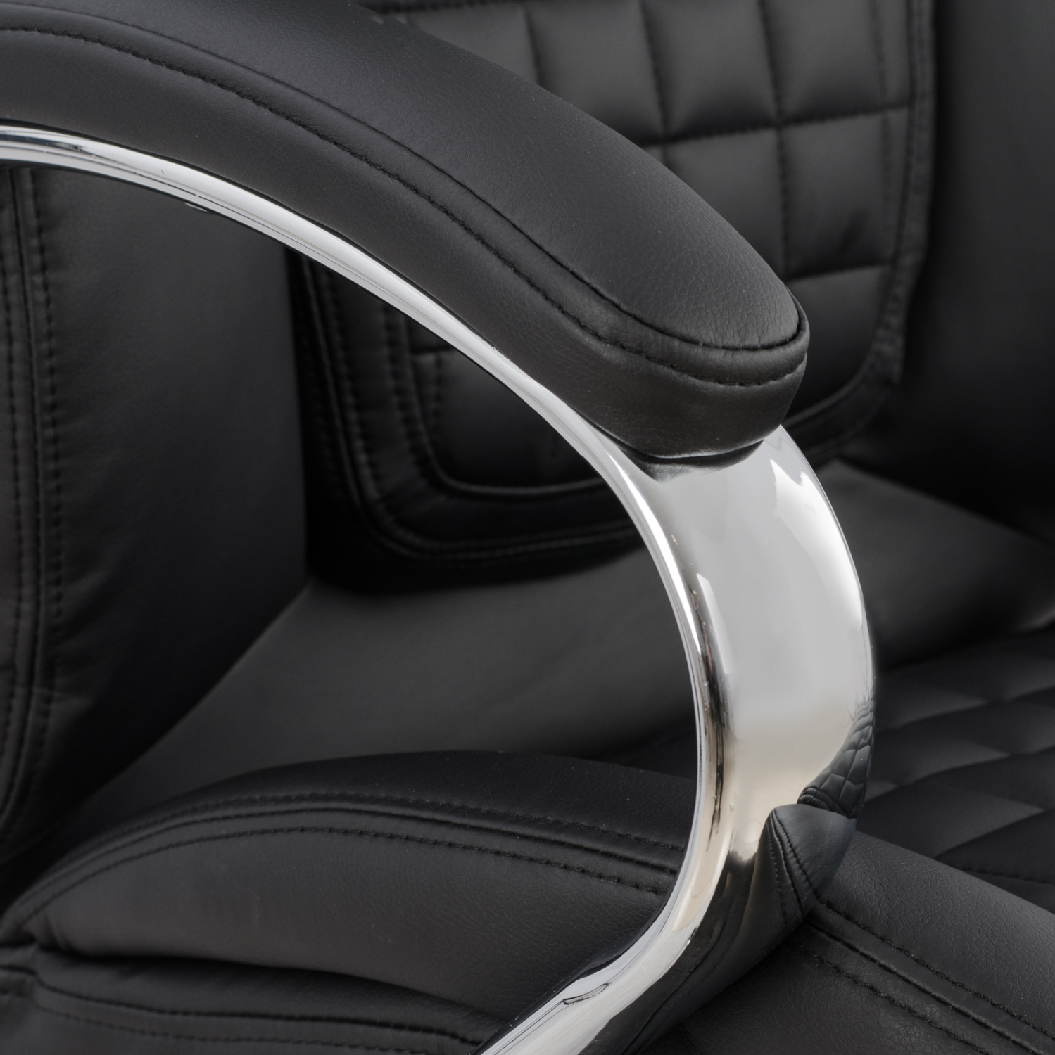 ΚΑΡΕΚΛΑ ΓΡΑΦΕΙΟΥ KIEV HM1097.01 ΜΑΥΡΗ 65x80x127cm - Image 7