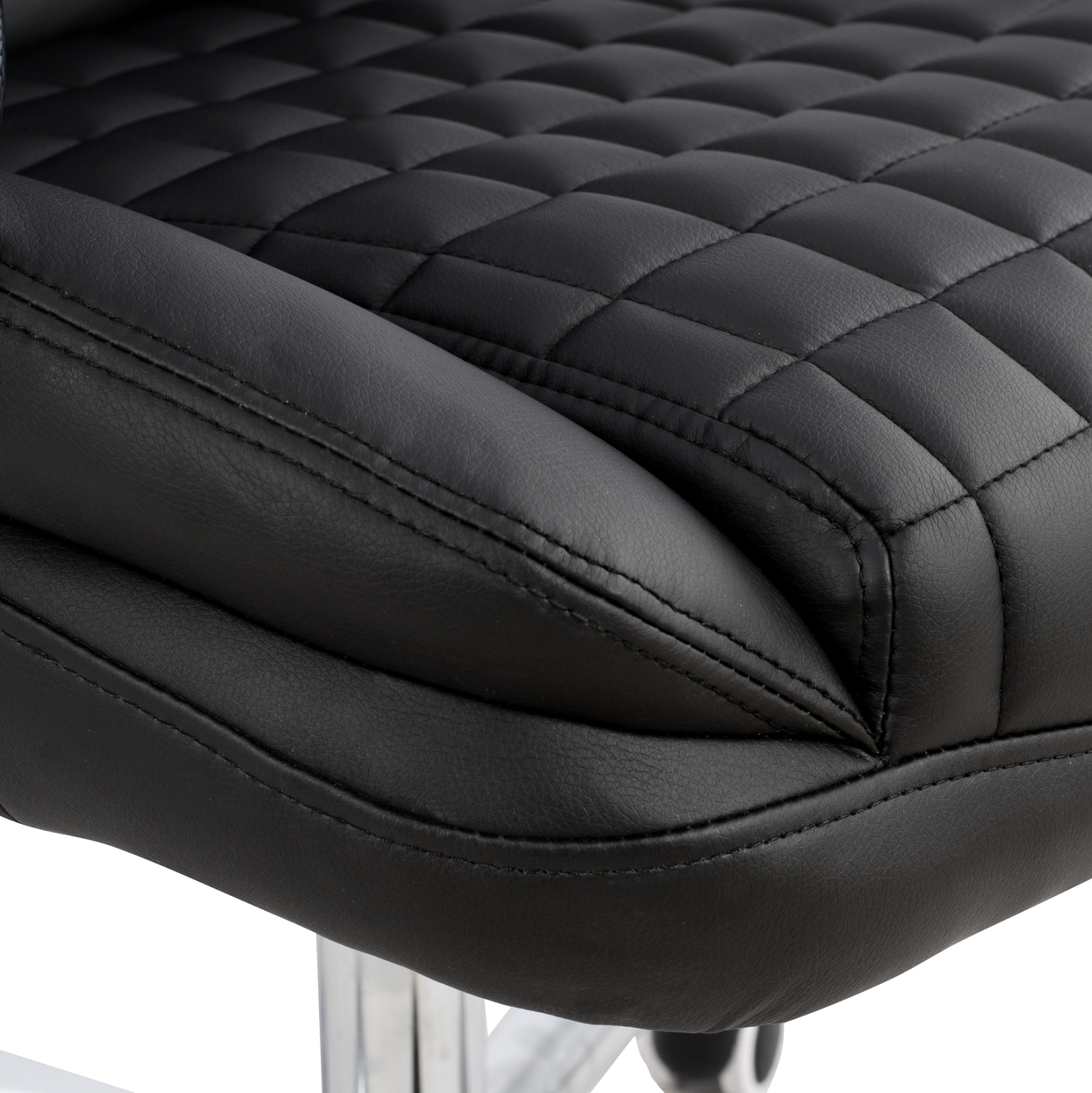 ΚΑΡΕΚΛΑ ΓΡΑΦΕΙΟΥ KIEV HM1097.01 ΜΑΥΡΗ 65x80x127cm - Image 8